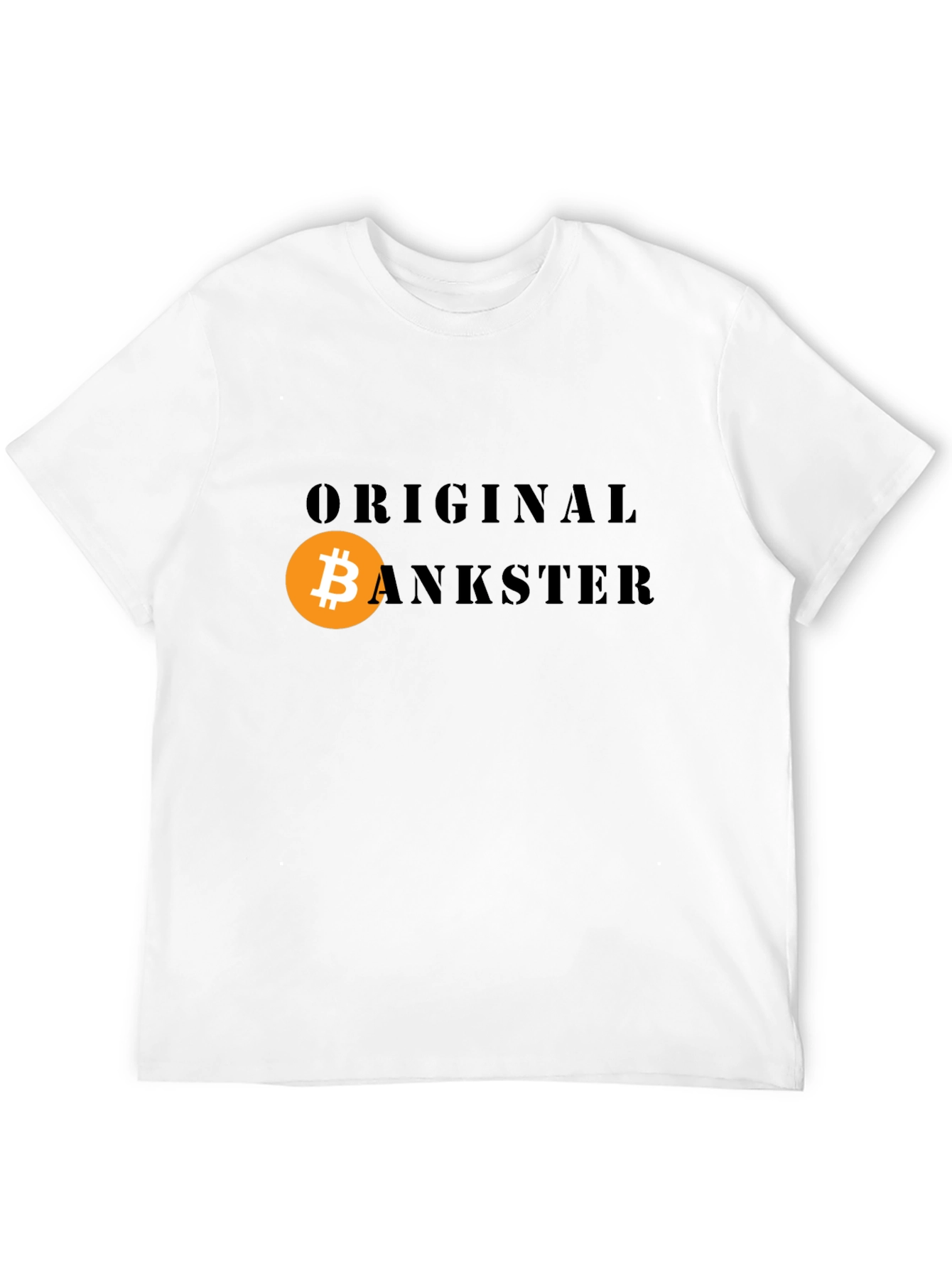 Original Bankster Bitcoin T-Shirt - Crypto Currency Tee