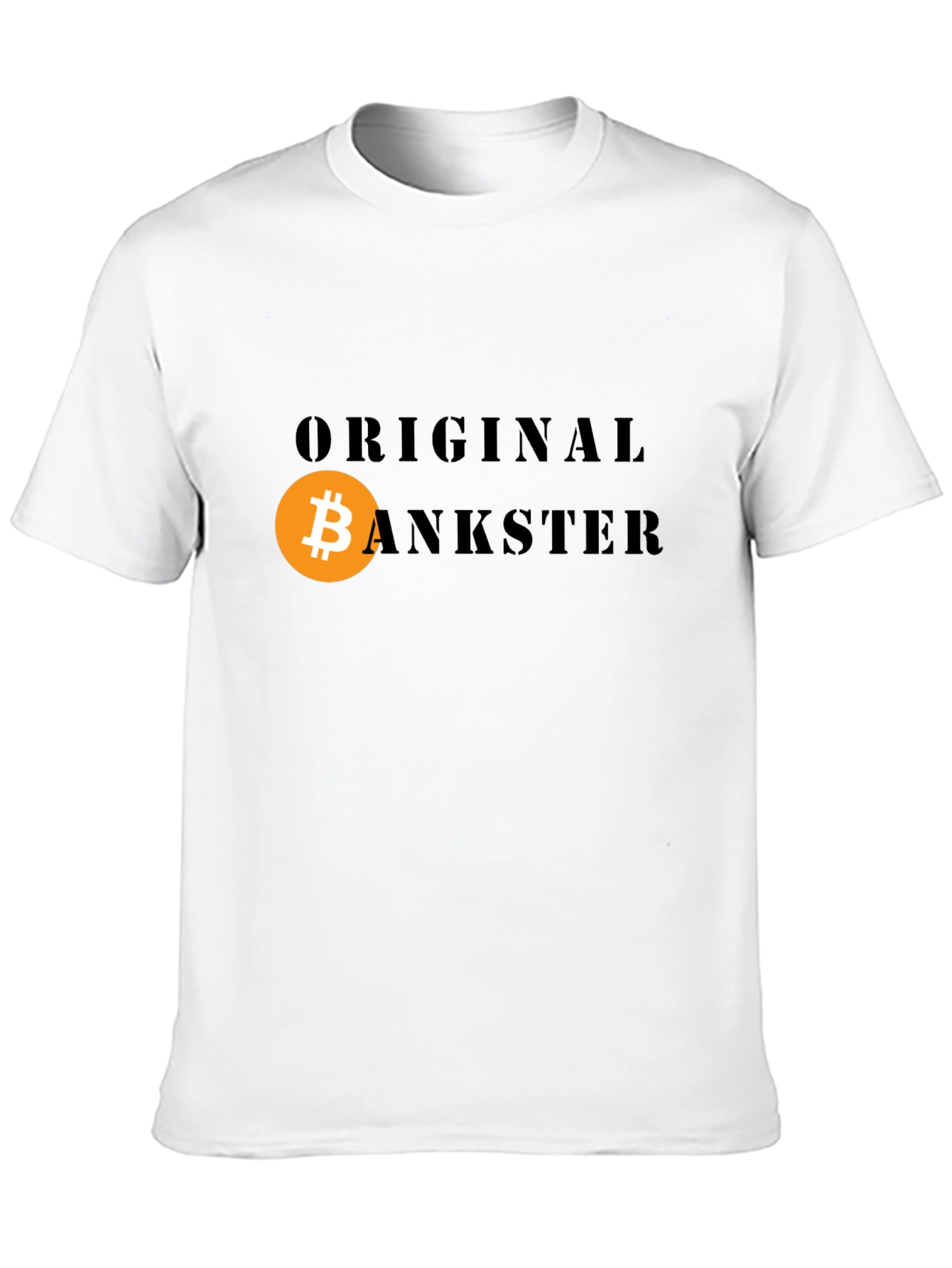 Original Bankster Bitcoin T-Shirt - Crypto Currency Tee