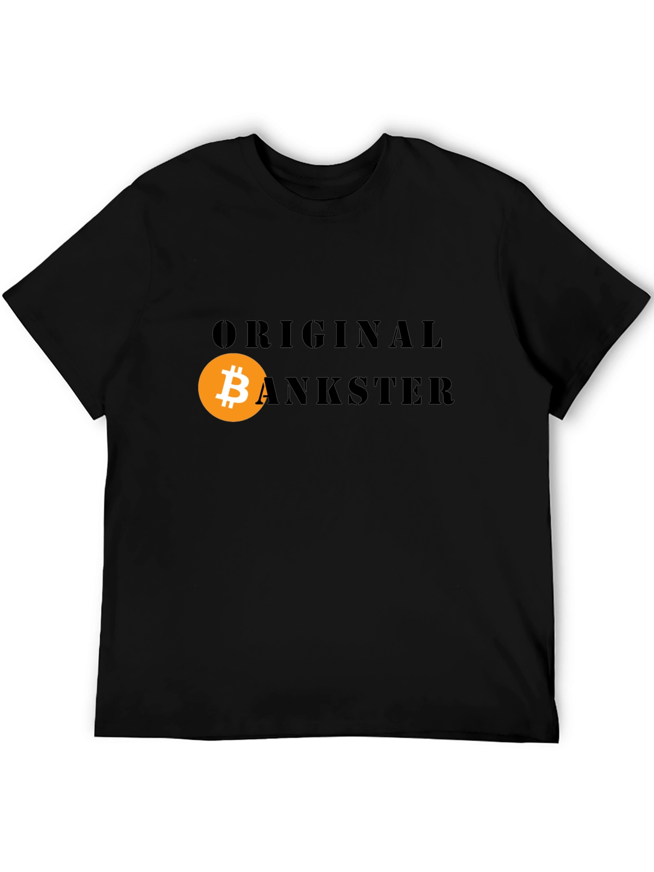Original Bankster Bitcoin T-Shirt - Crypto Currency Tee