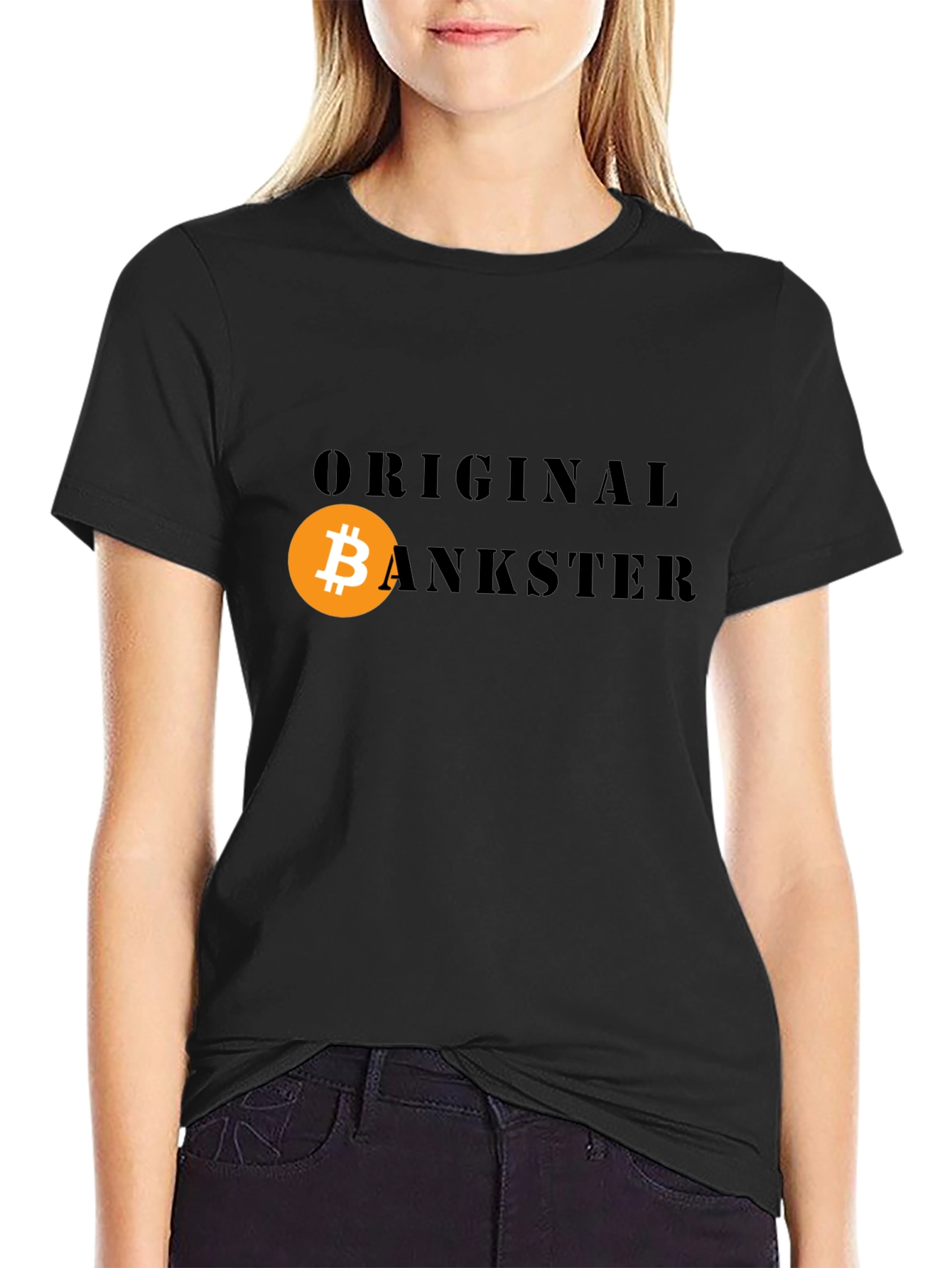 Original Bankster Bitcoin T-Shirt - Crypto Currency Tee