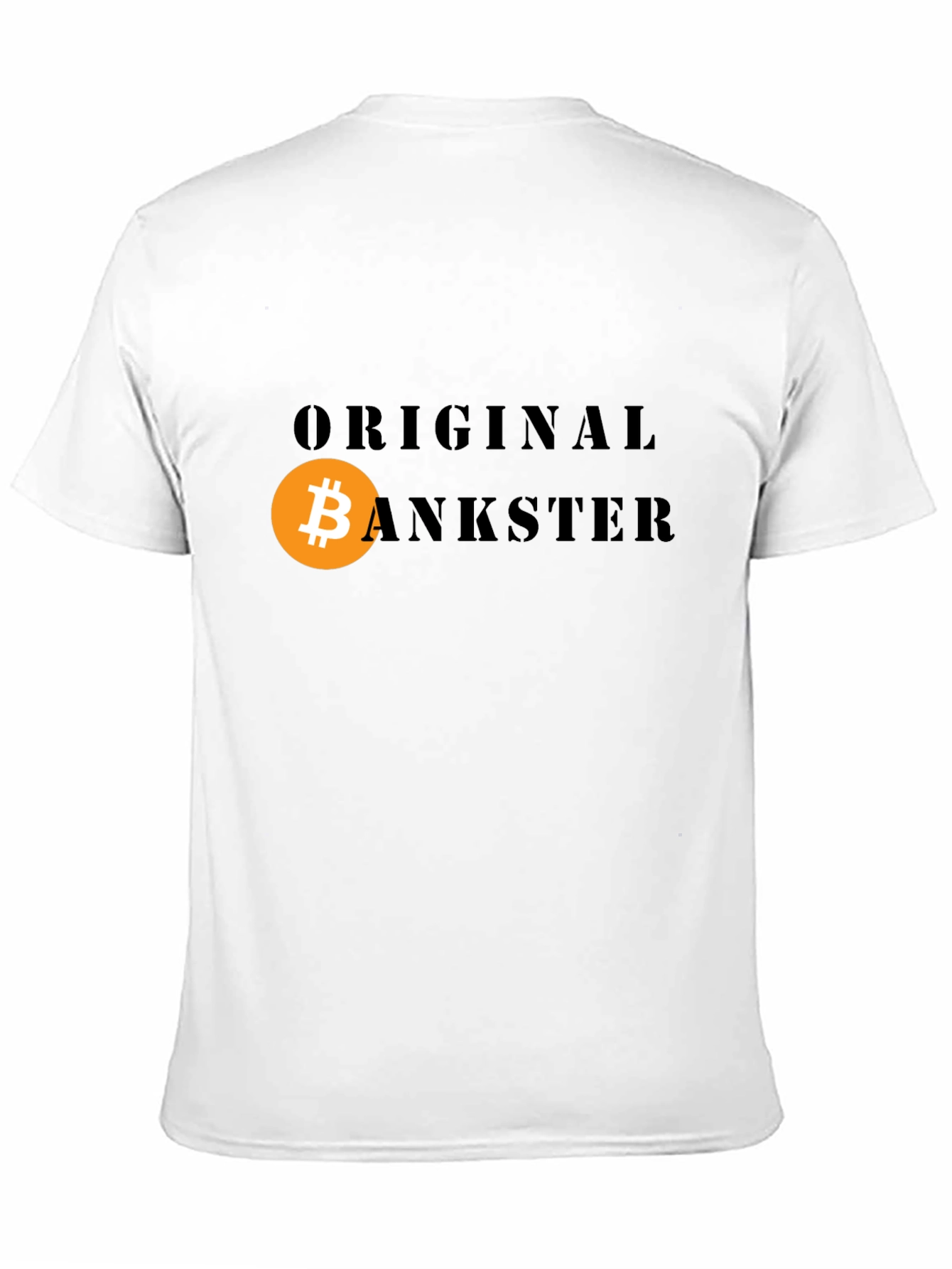 Original Bankster Bitcoin T-Shirt - Crypto Currency Tee