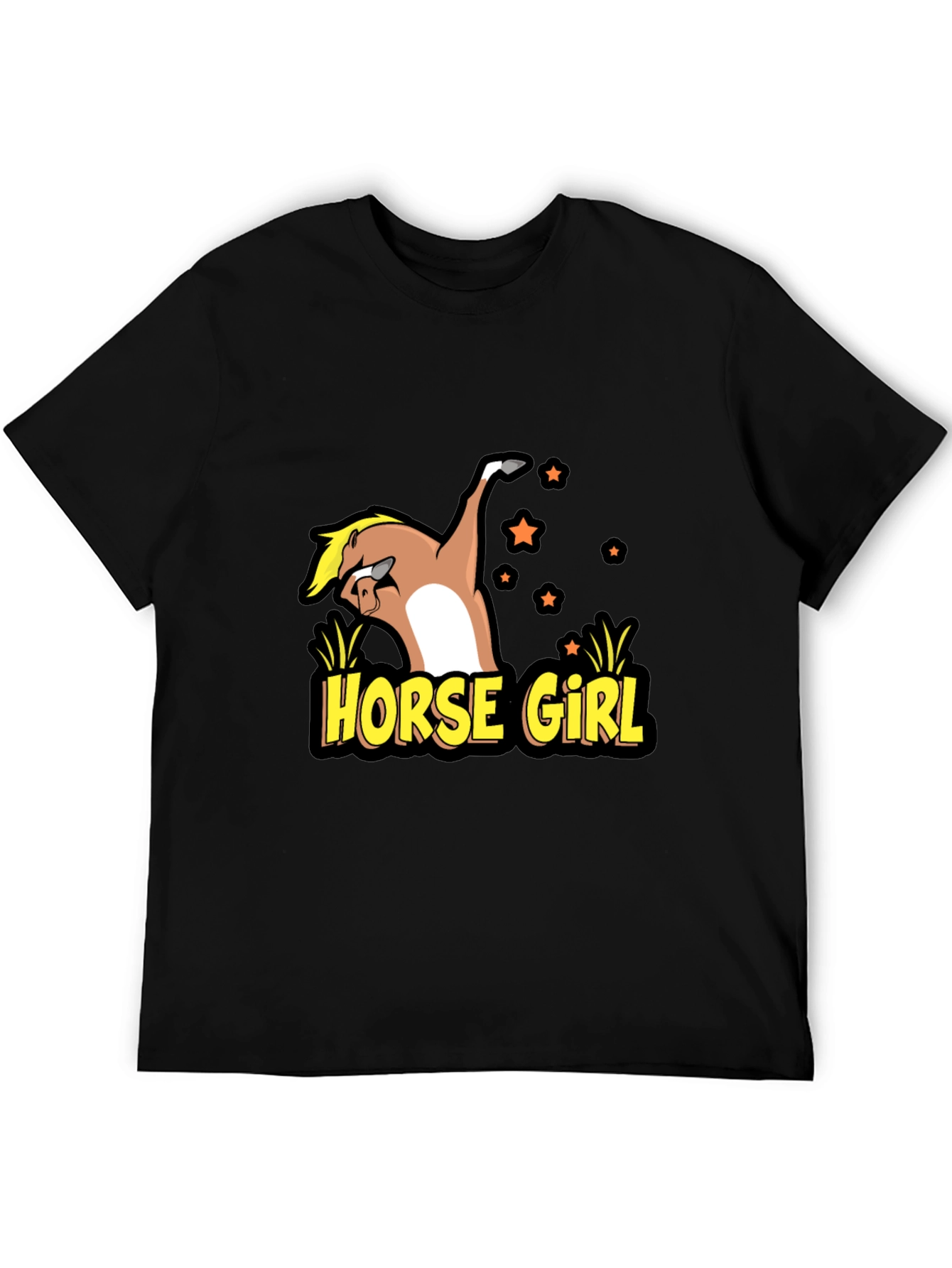 Horse Girl Graphic T-Shirt
