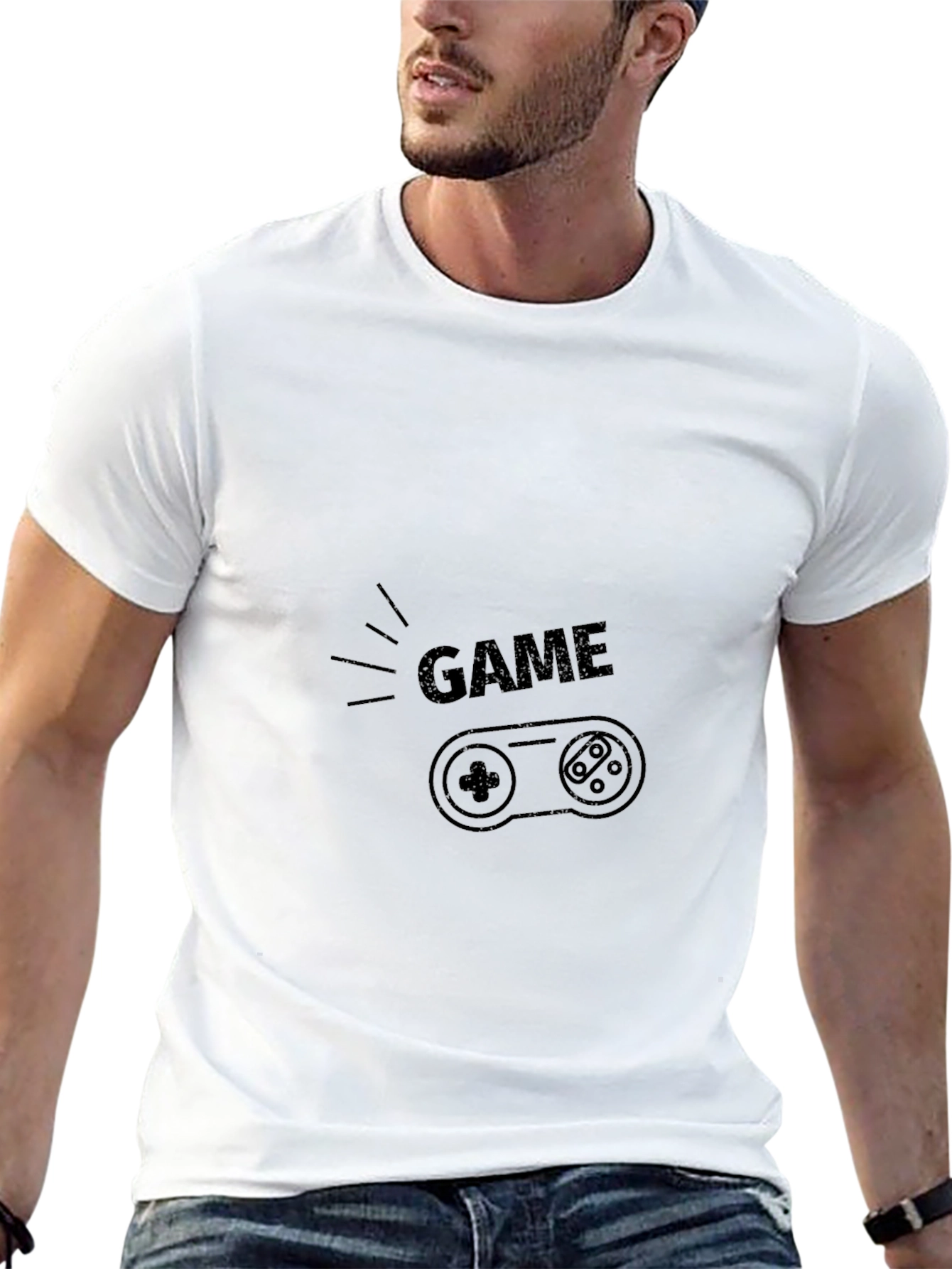 Gamer T-Shirt - Black Graphic Tee