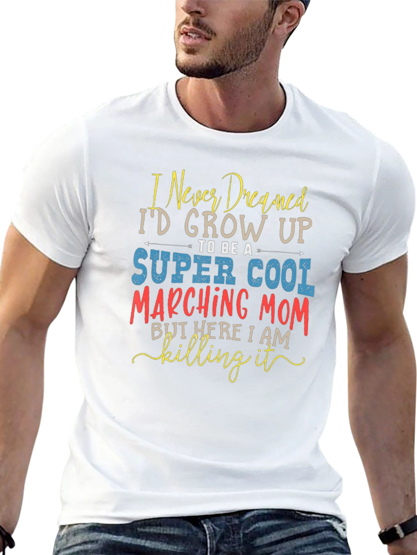 Super Cool Marching Mom T-Shirt