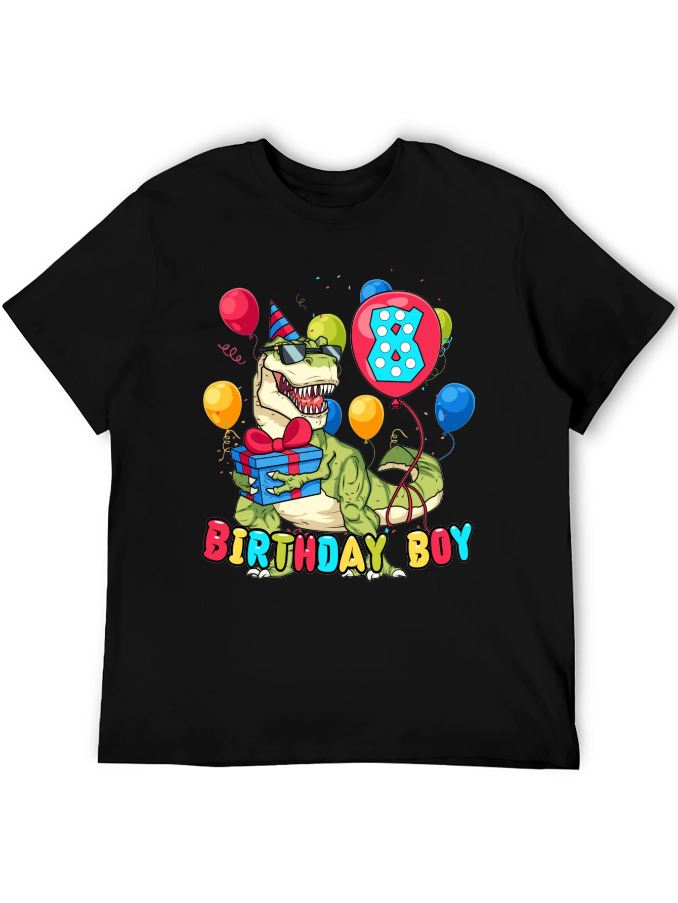 Birthday Boy Dinosaur T-Shirt