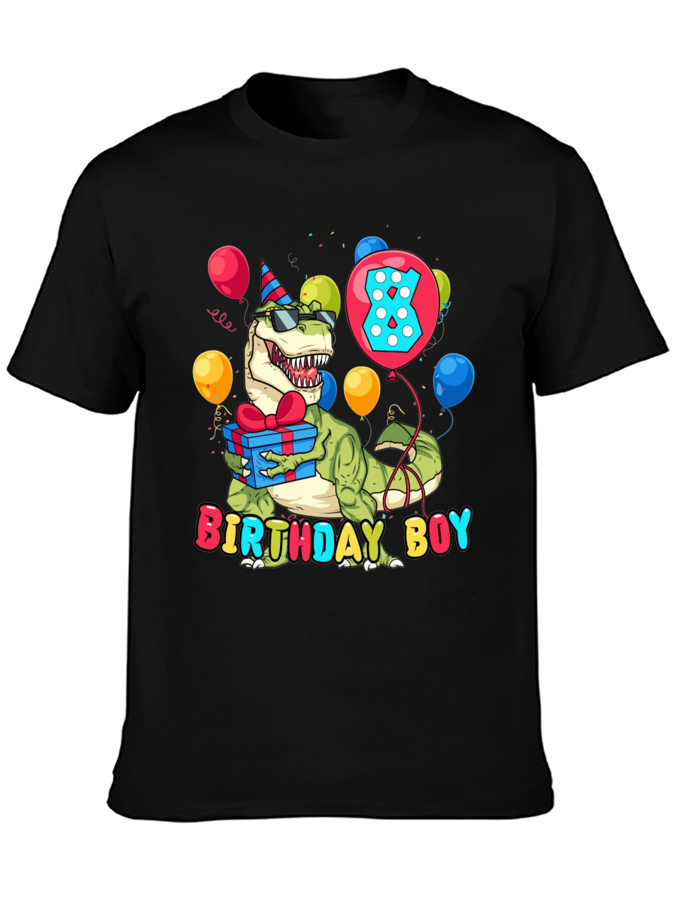 Birthday Boy Dinosaur T-Shirt