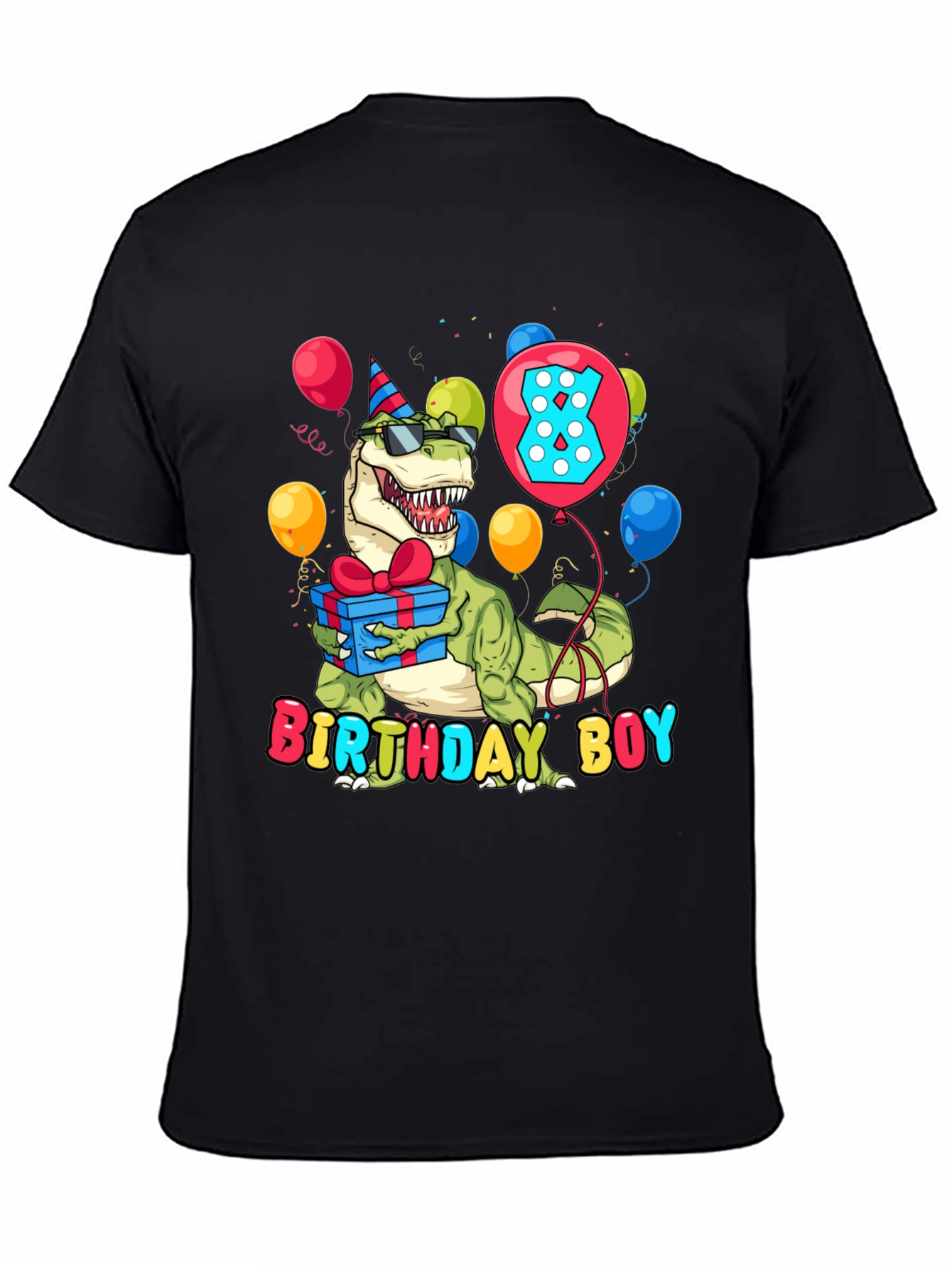Birthday Boy Dinosaur T-Shirt