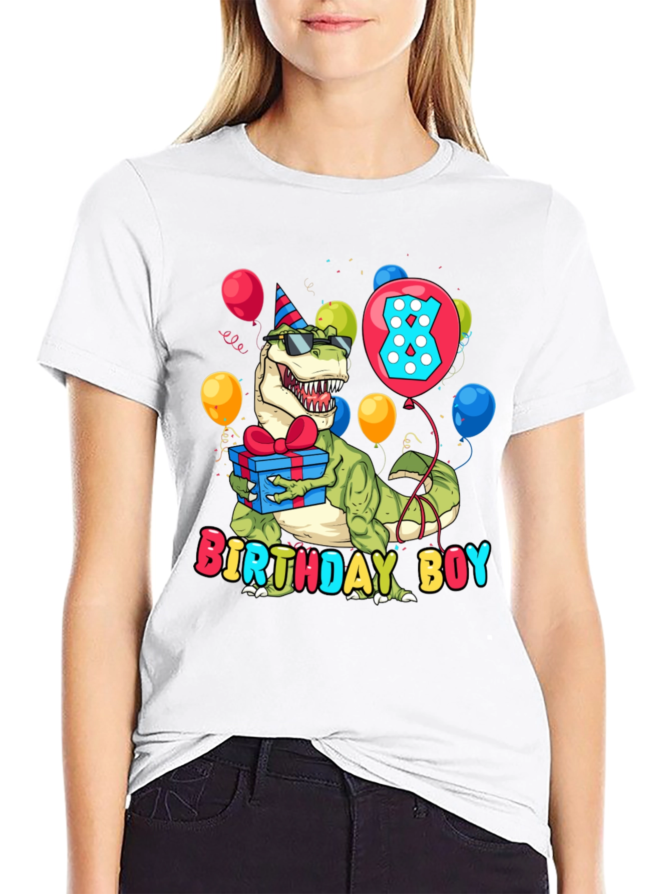 Birthday Boy Dinosaur T-Shirt
