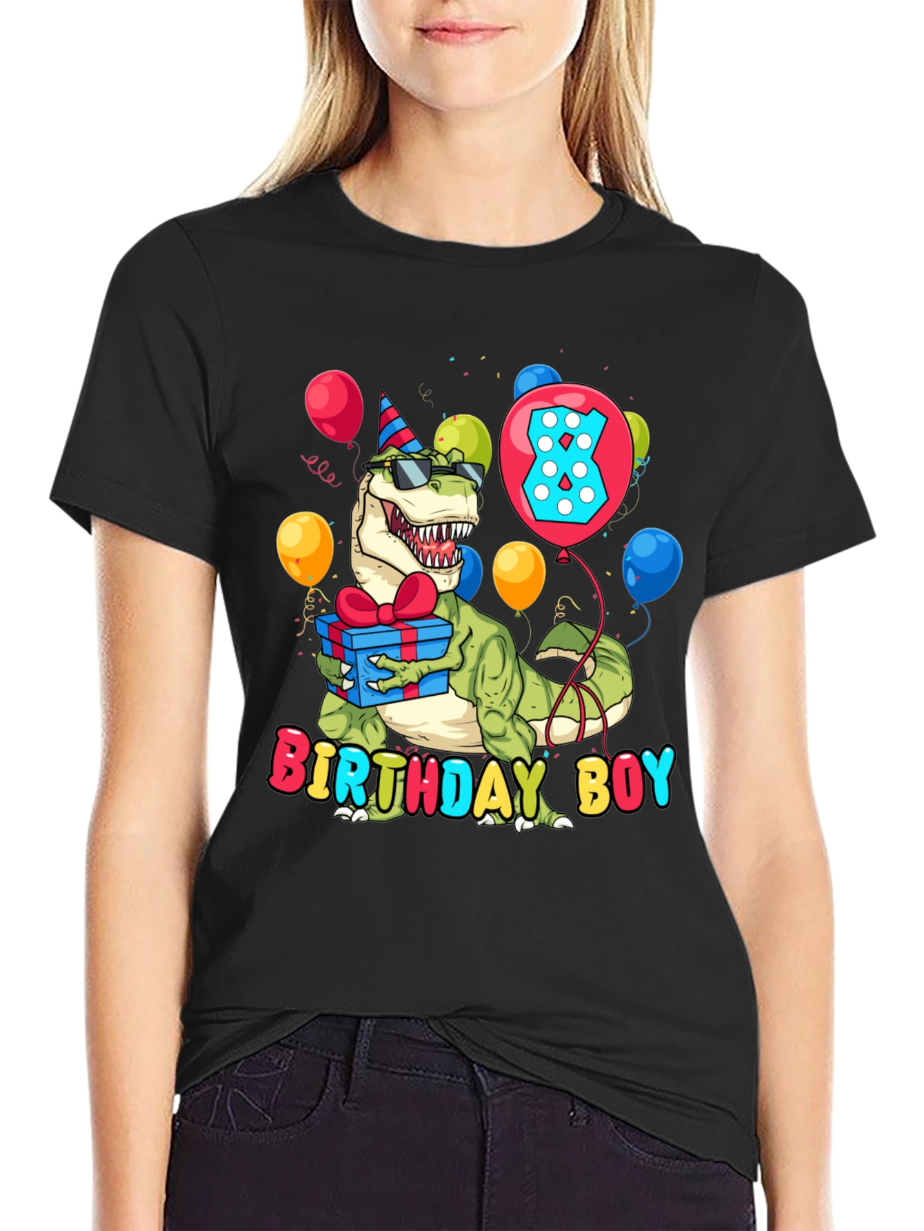 Birthday Boy Dinosaur T-Shirt
