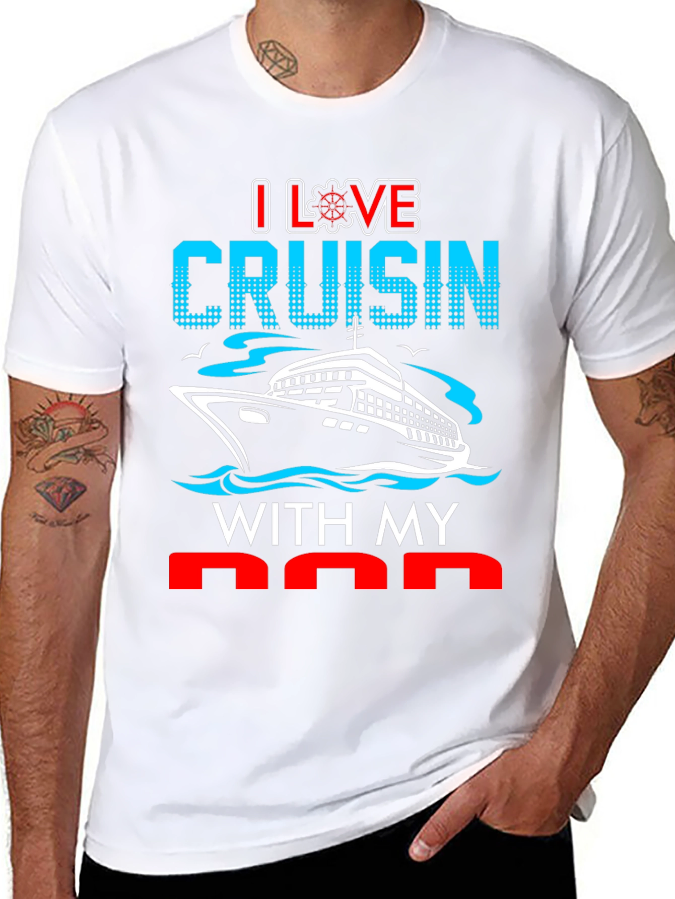 I Love Cruisin With My Dad T-Shirt