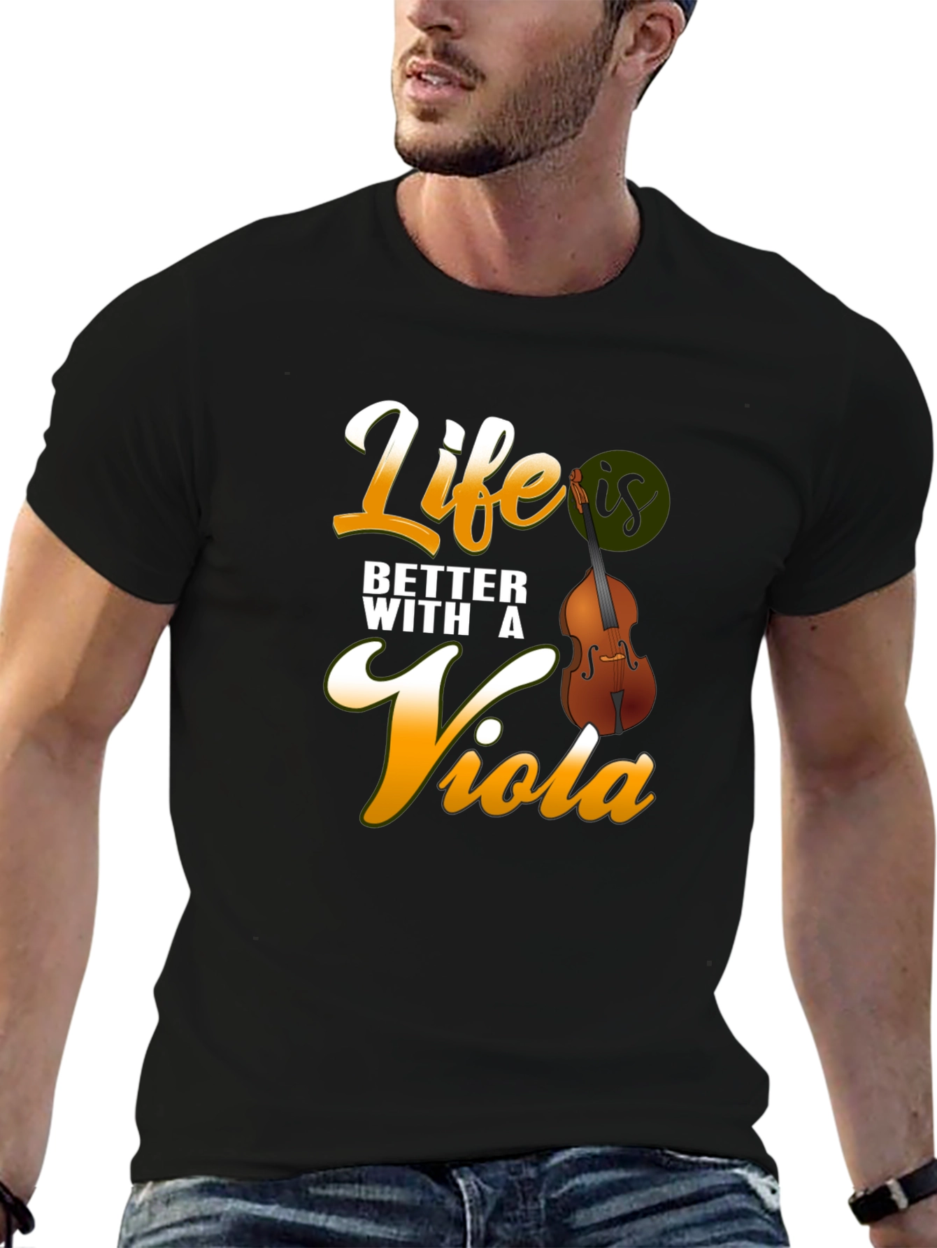 Life is Better with a Viola T-Shirt