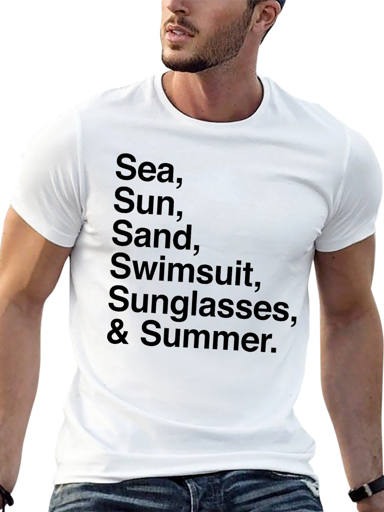 Summer Essentials Black T-Shirt