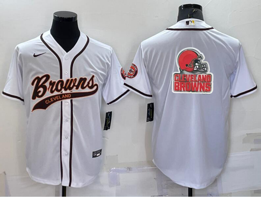 Men's Cleveland Browns White Game Jerseys