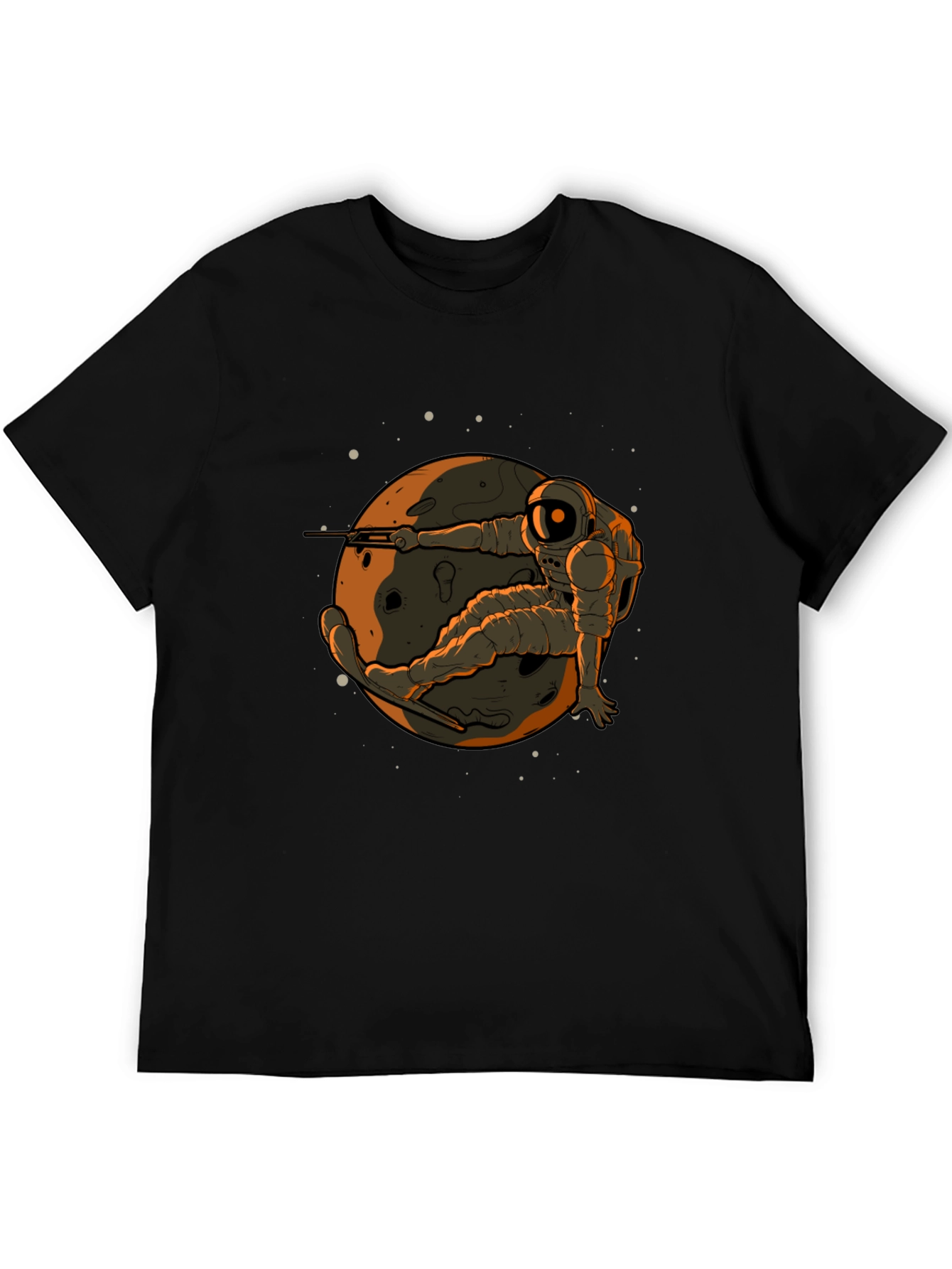 Astronaut Skateboard T-Shirt - Stylish Graphic Tee