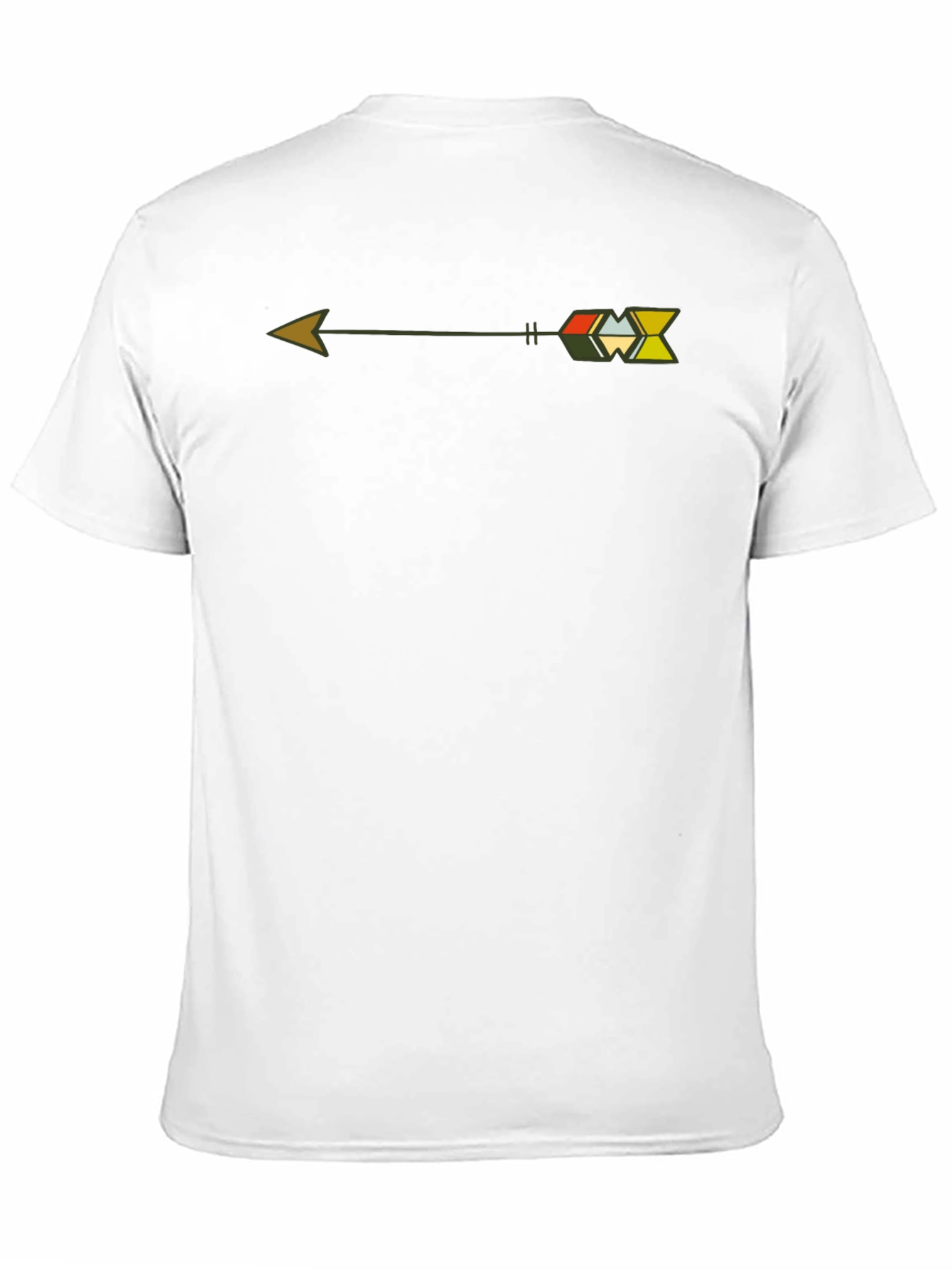 Tribal Arrow Graphic T-Shirt - Casual Style