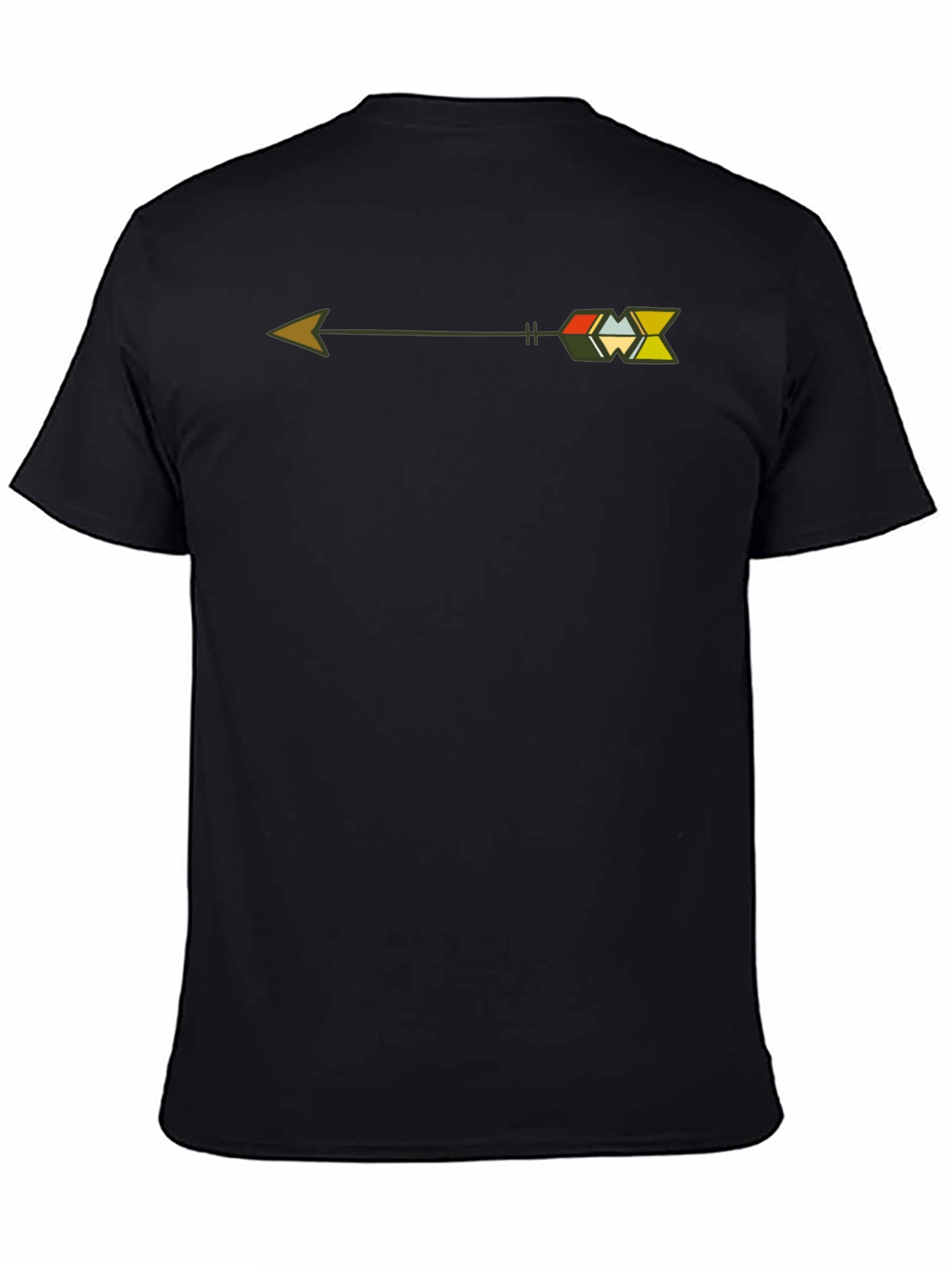 Tribal Arrow Graphic T-Shirt - Casual Style