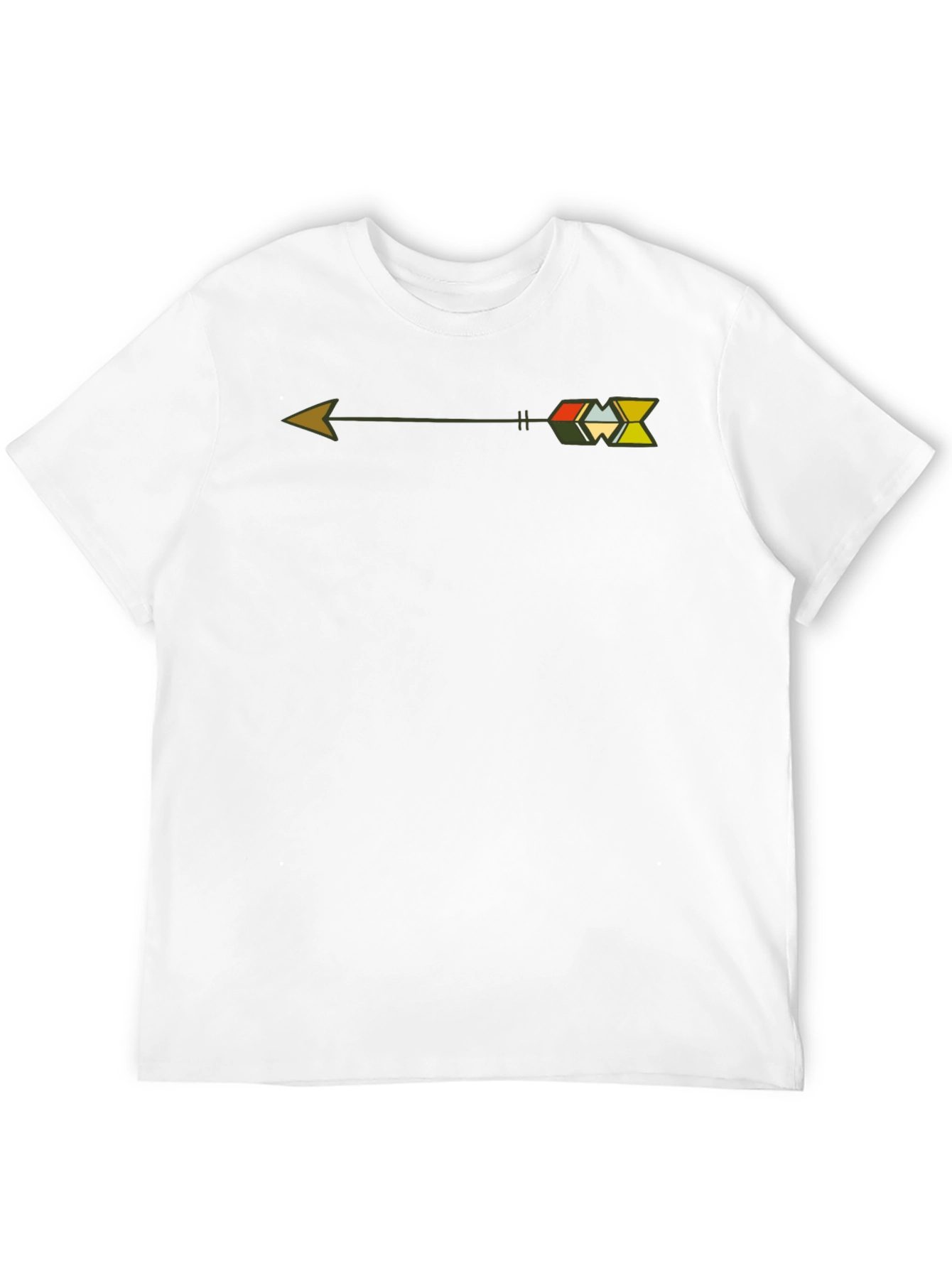 Tribal Arrow Graphic T-Shirt - Casual Style