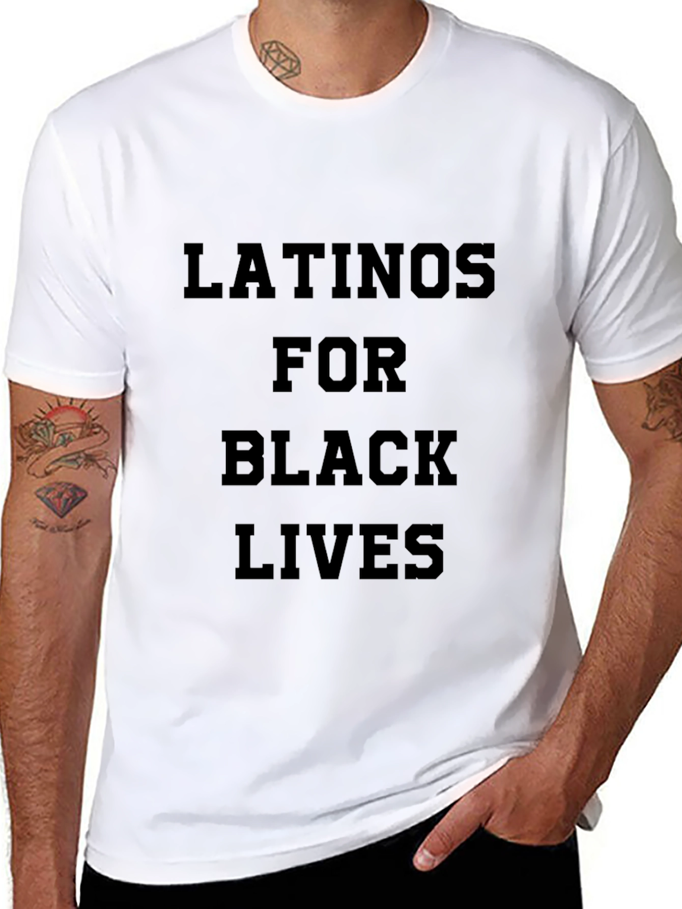 Latinos For Black Lives T-Shirt