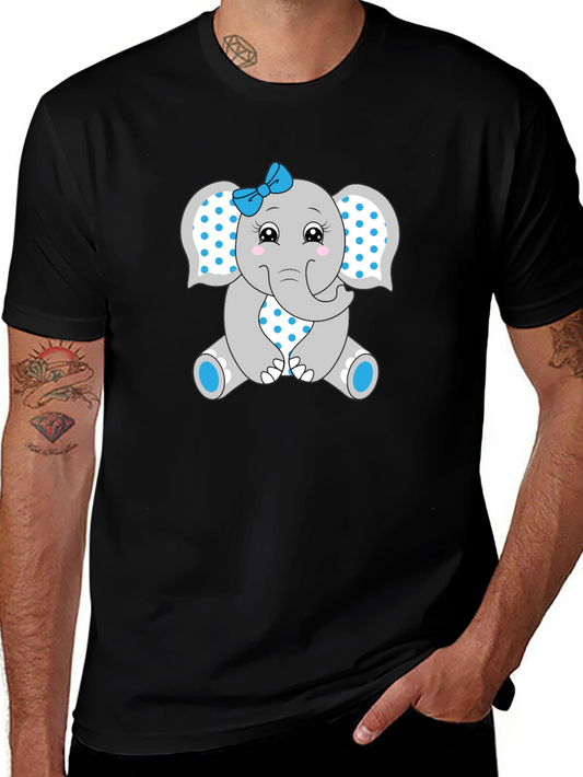 Cute Elephant Graphic Tee
