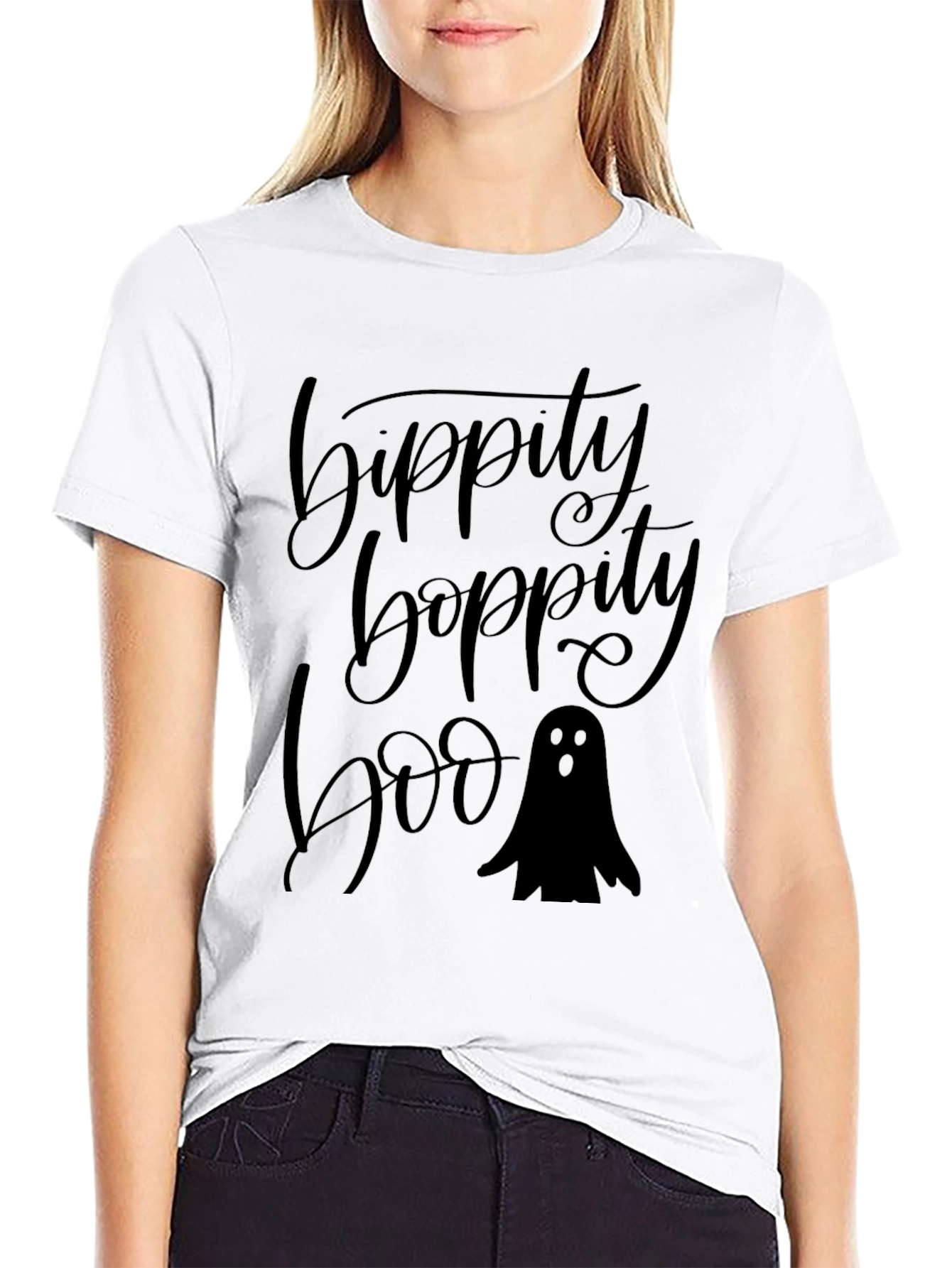 Bippity Boppity Boo Ghost T-Shirt Halloween