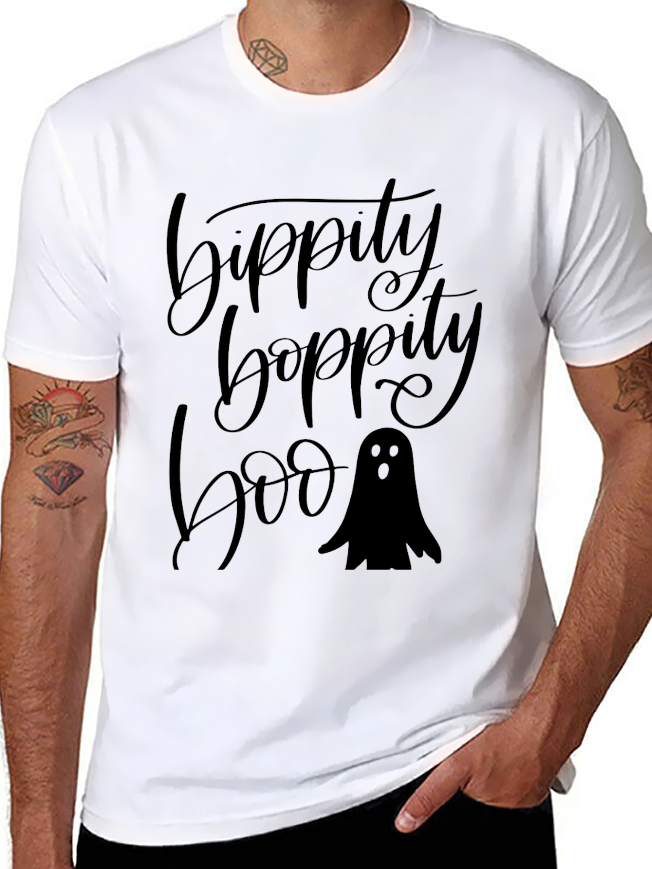 Bippity Boppity Boo Ghost T-Shirt Halloween