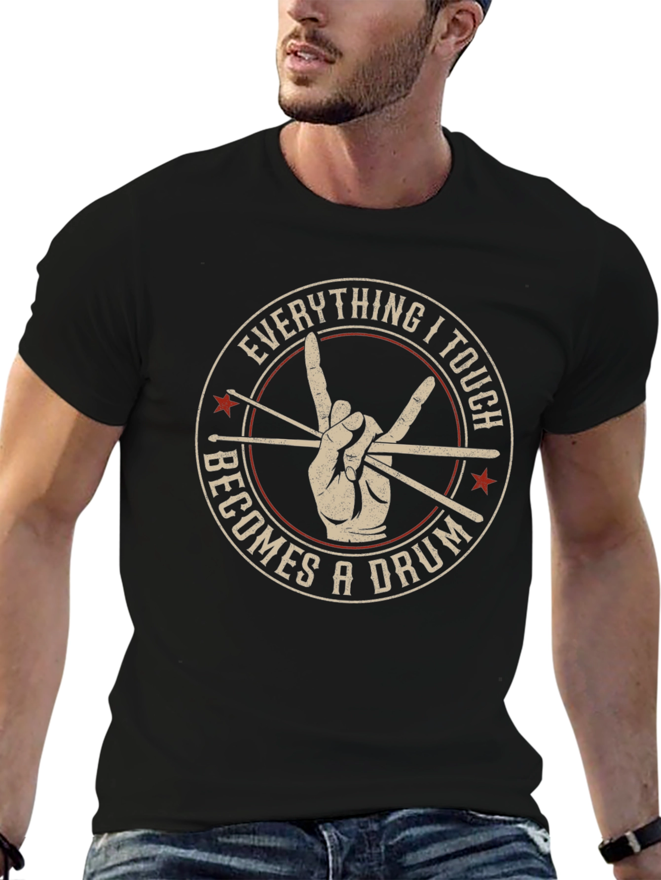 Everything I Touch Becomes a Drum T-Shirt