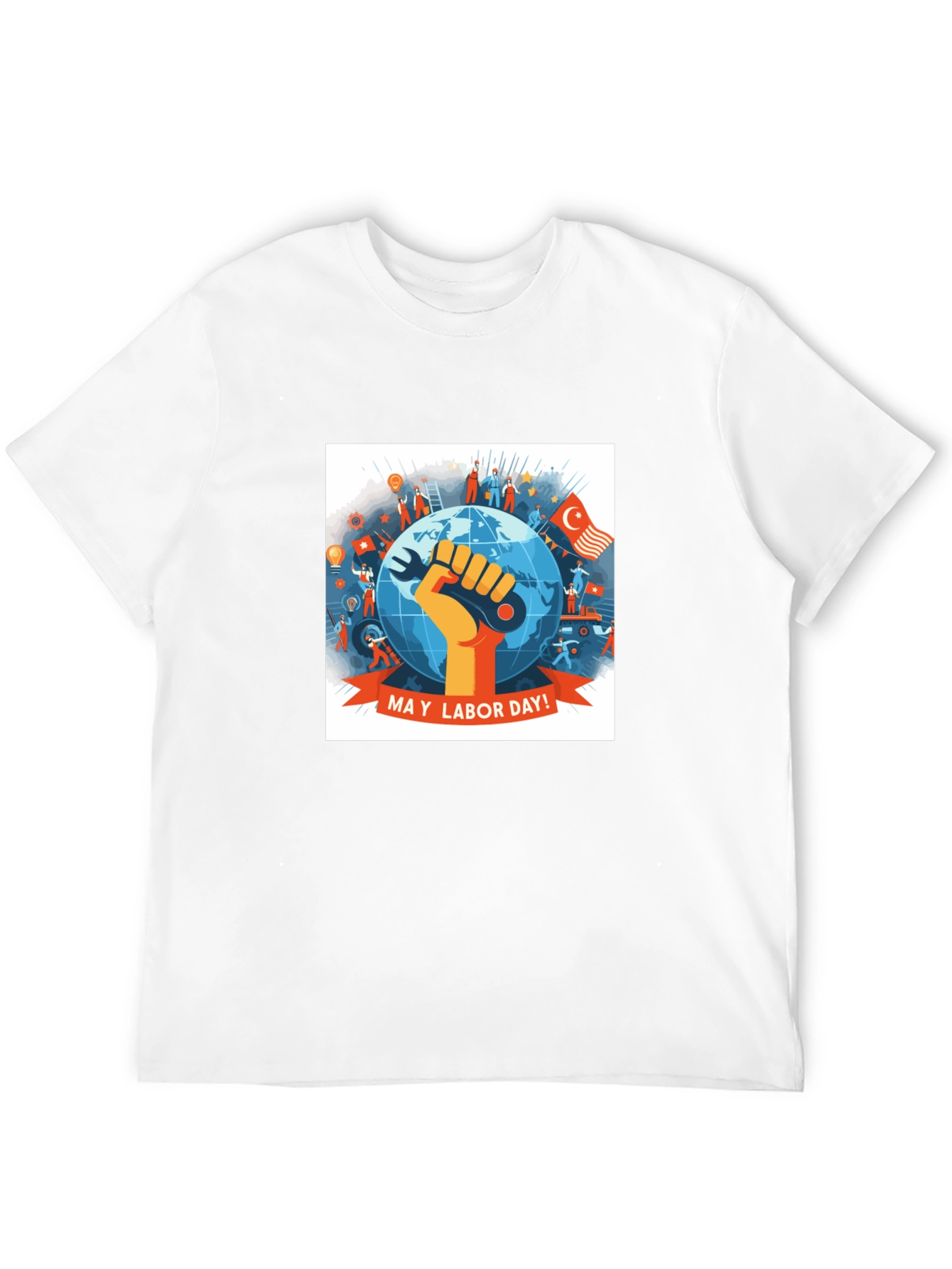 Labor Day Graphic Tee - Celebrate Workers!