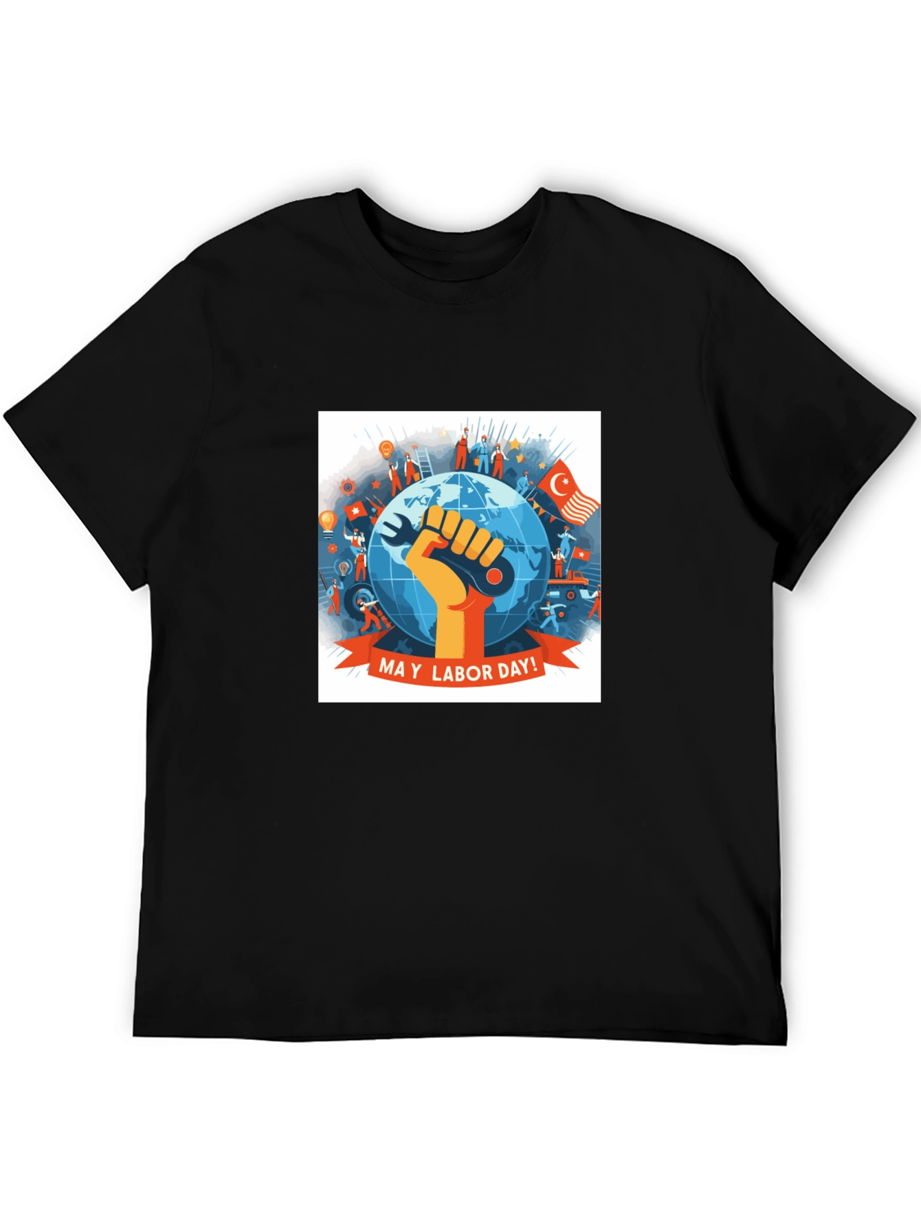 Labor Day Graphic Tee - Celebrate Workers!