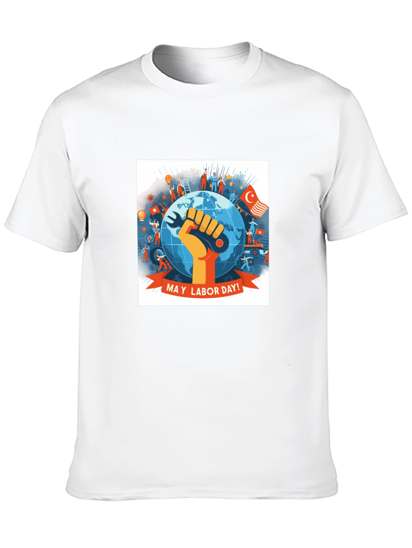 Labor Day Graphic Tee - Celebrate Workers!