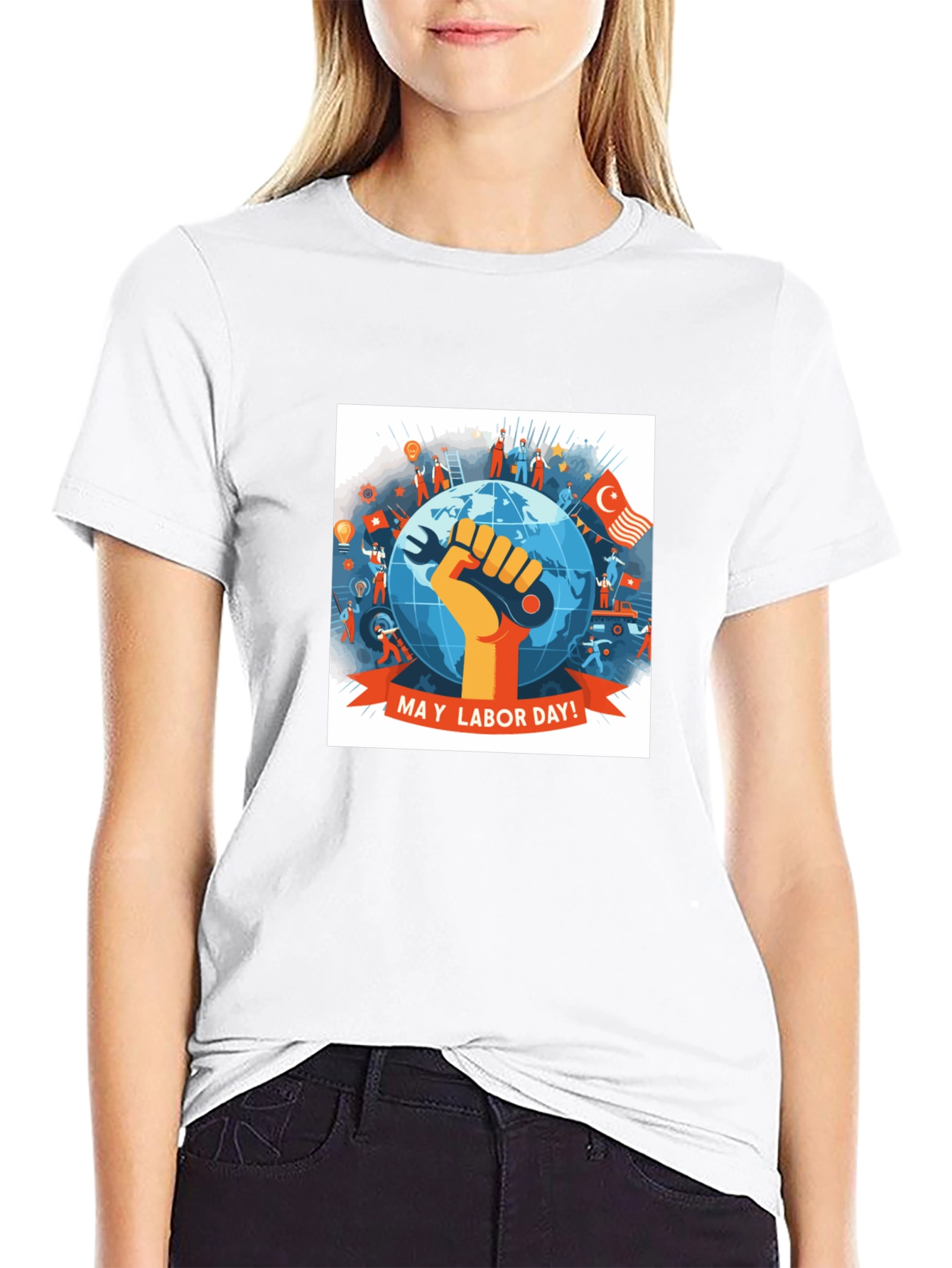 Labor Day Graphic Tee - Celebrate Workers!