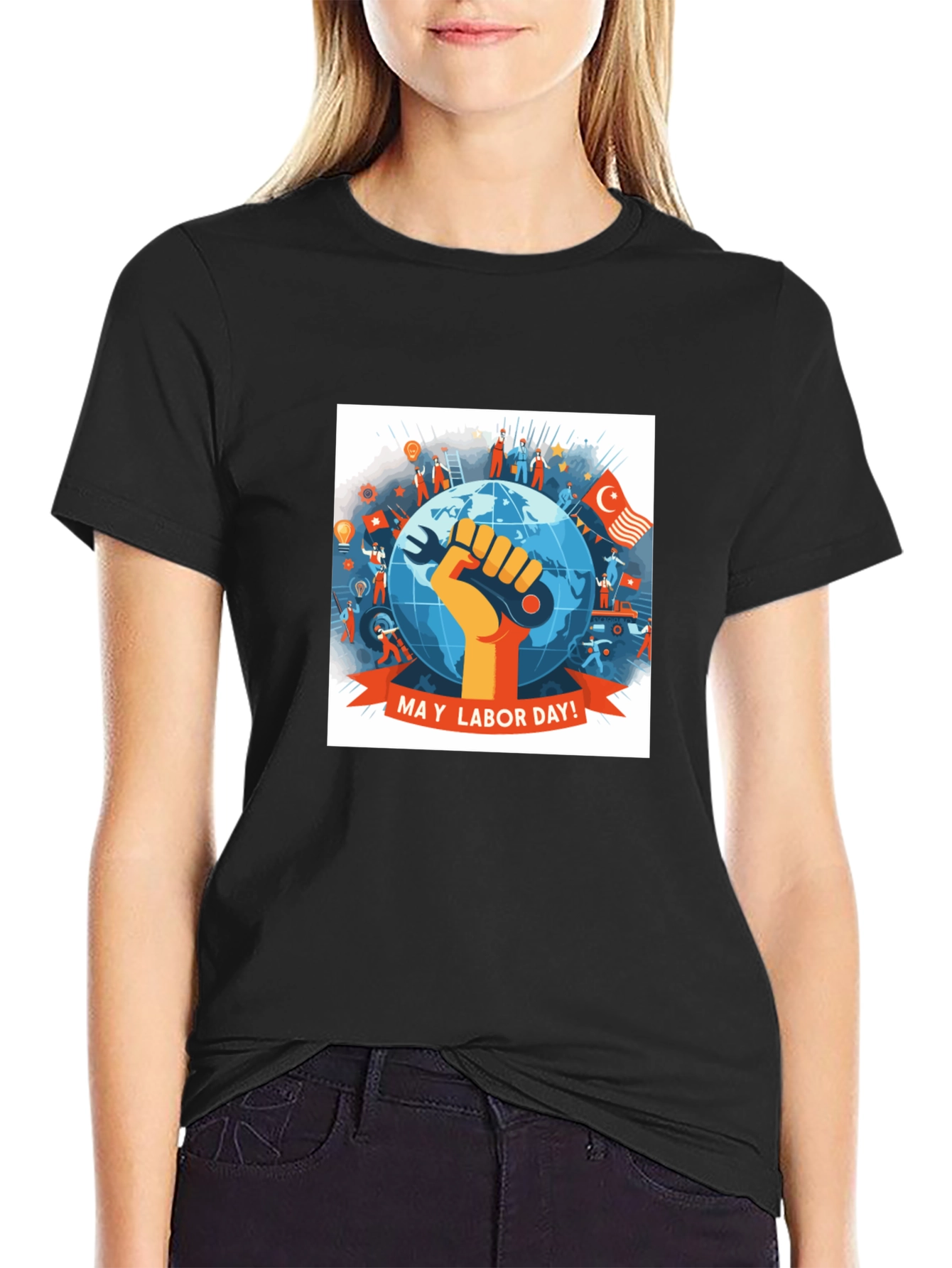 Labor Day Graphic Tee - Celebrate Workers!