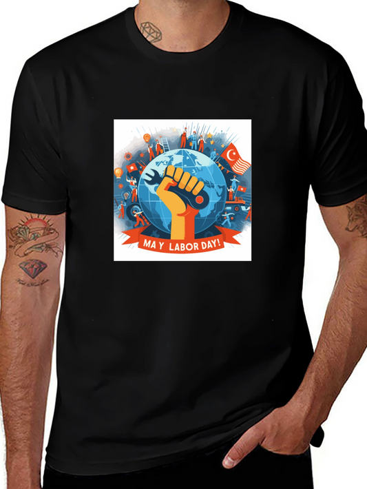 Labor Day Graphic Tee - Celebrate Workers!