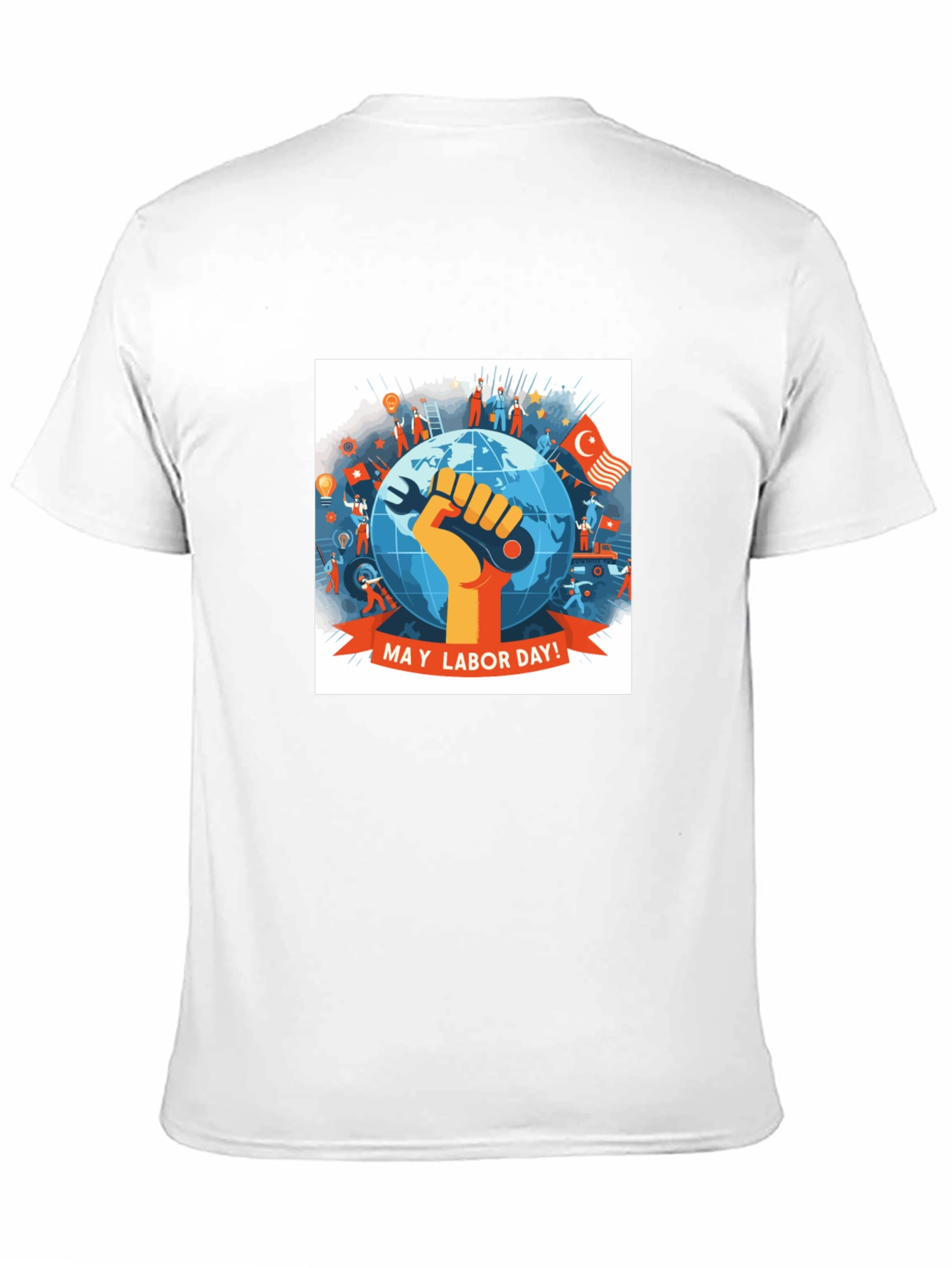 Labor Day Graphic Tee - Celebrate Workers!