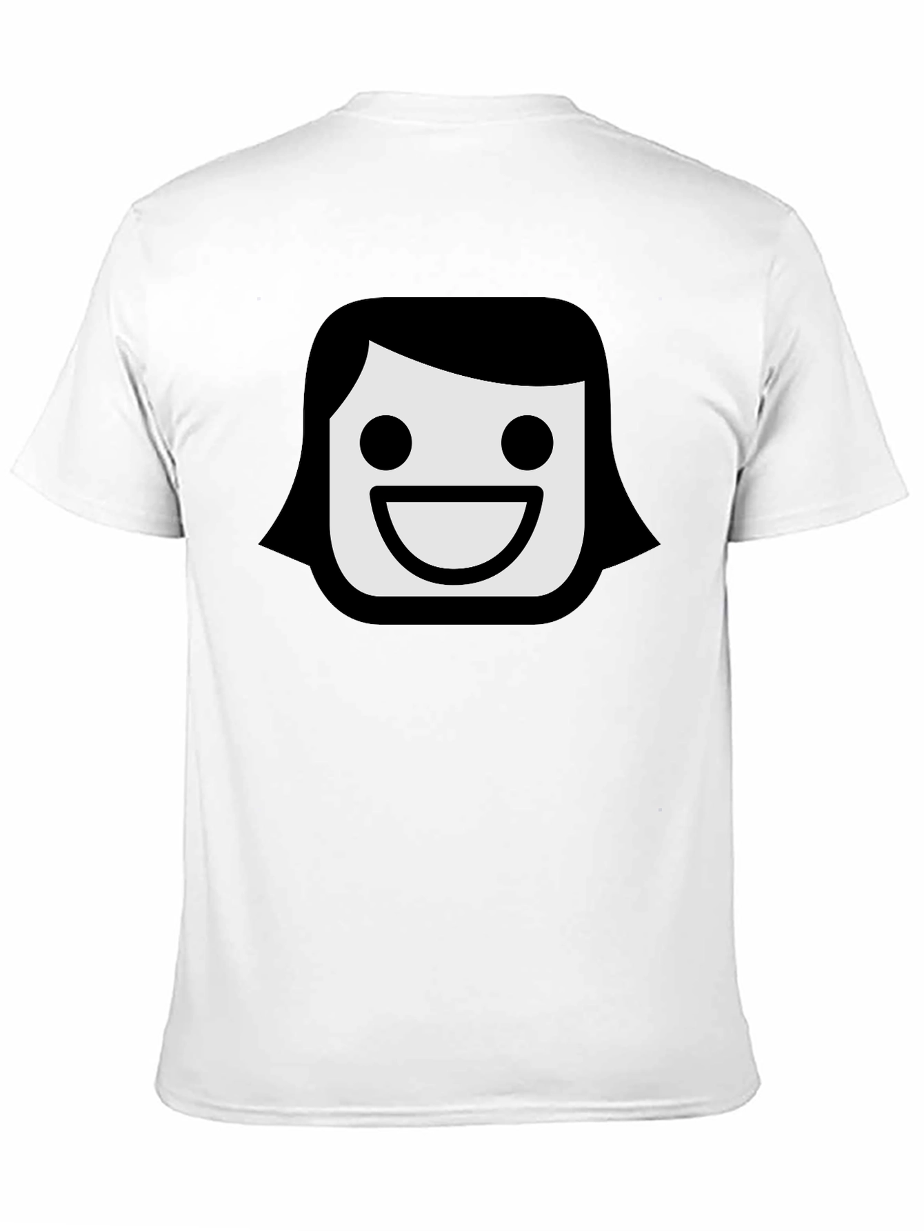 Smiling Face Emoji T-Shirt - Black Graphic Tee