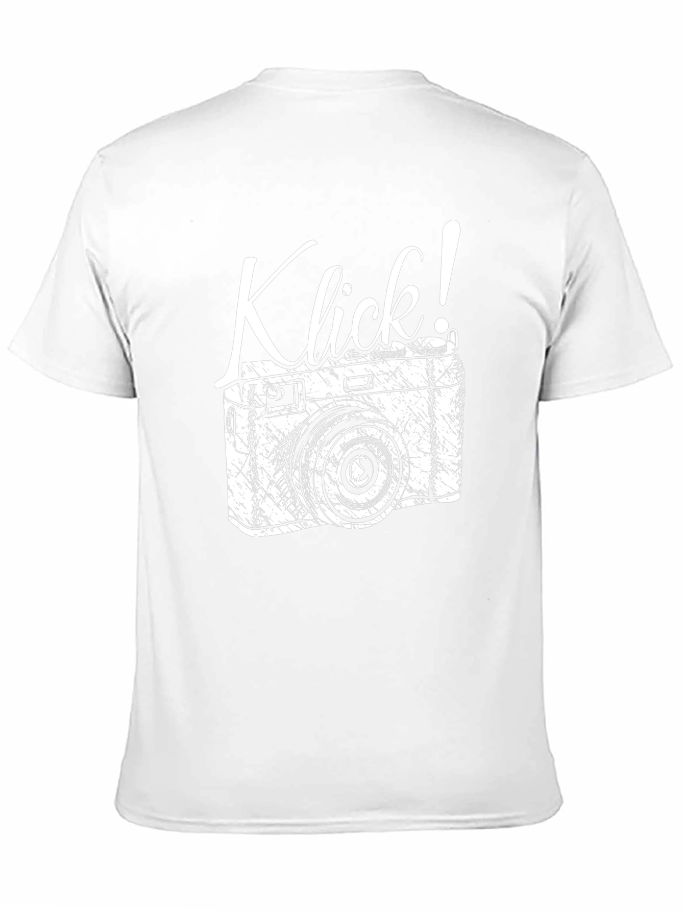 Klick! Camera Graphic T-Shirt - Retro Style