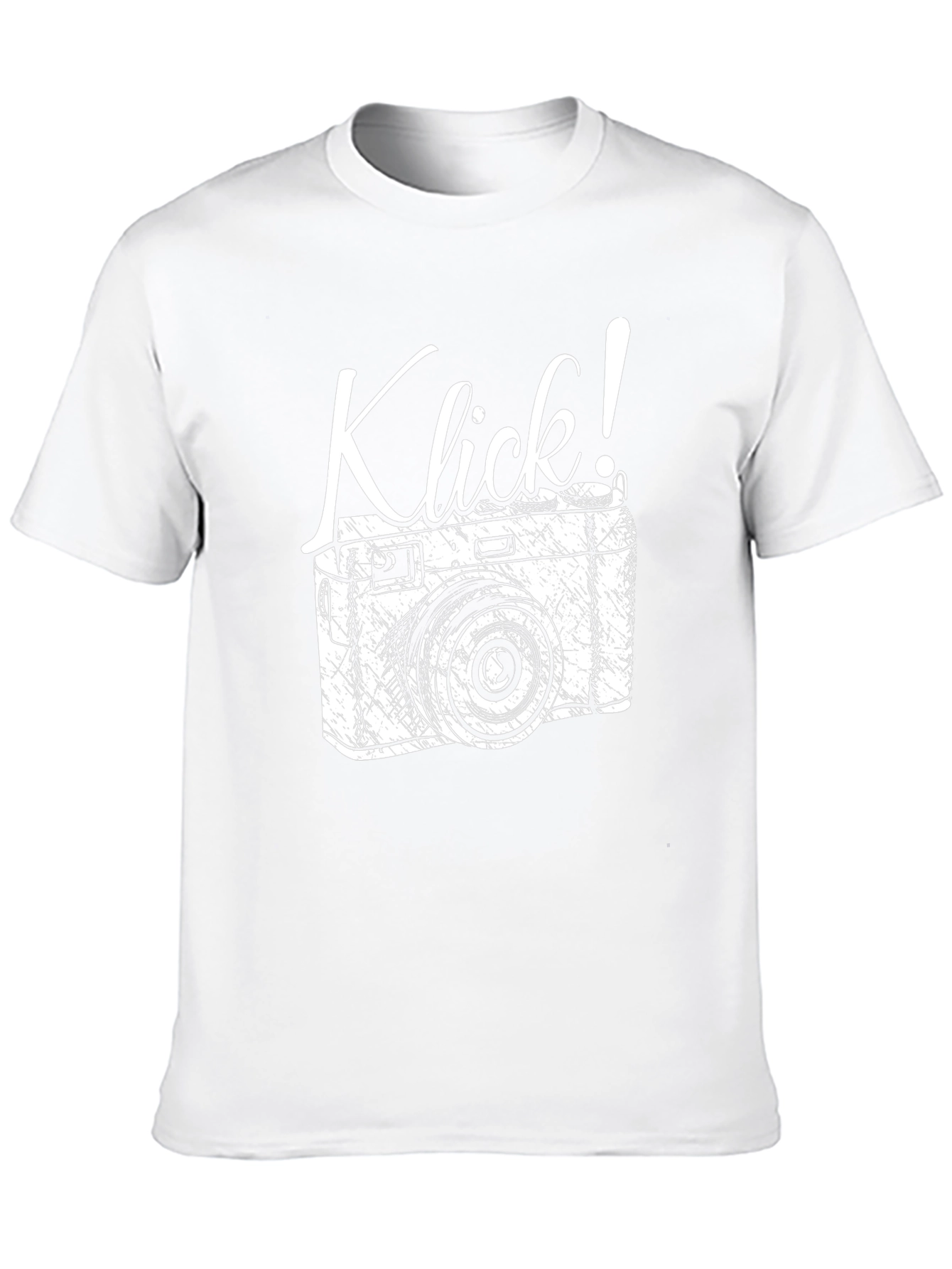Klick! Camera Graphic T-Shirt - Retro Style