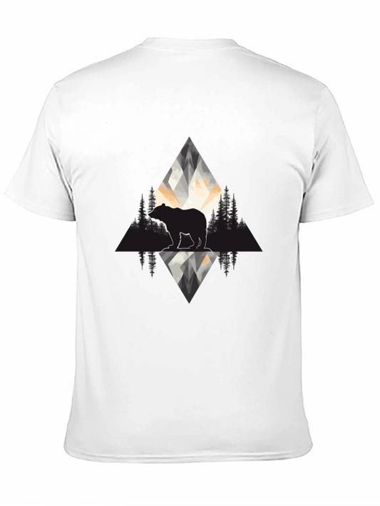 Black Bear Graphic Tee - Mountain Wilderness Design