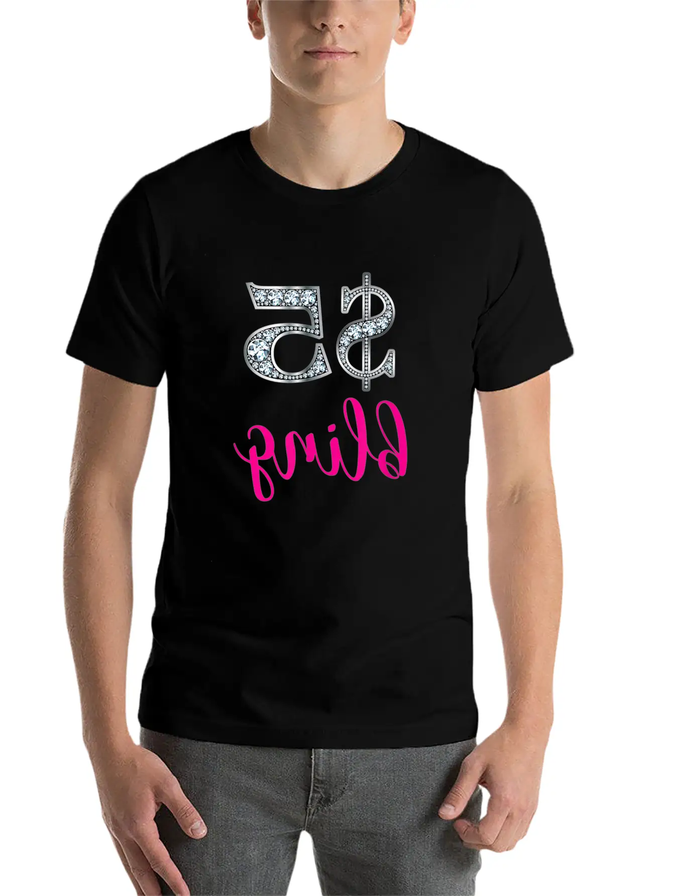 5 Bling Jewelry Consultant Reverse Mirror Live Sho Essential Unisex Summer Tee – Soft Cotton Casual Fit