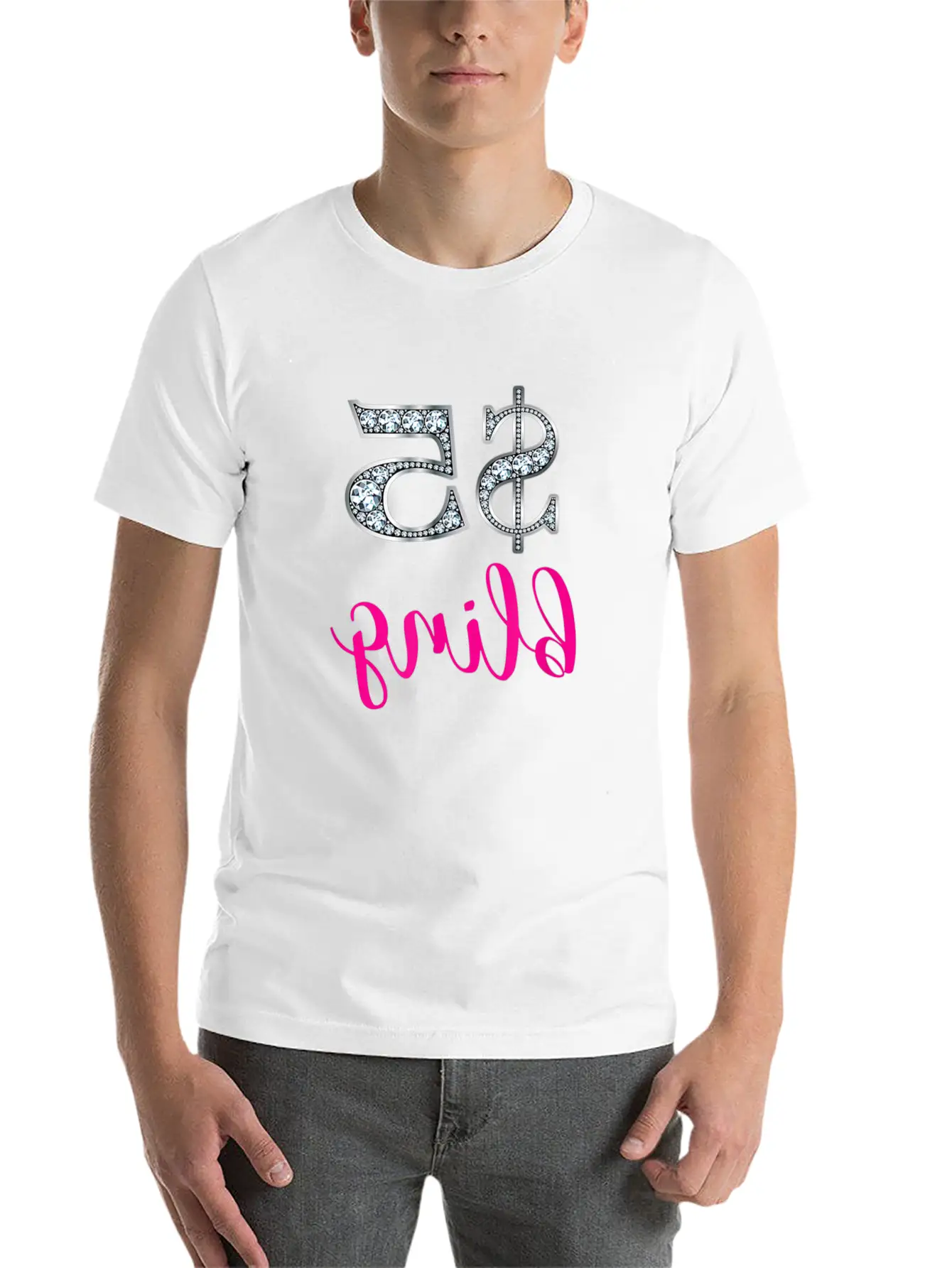 5 Bling Jewelry Consultant Reverse Mirror Live Sho Essential Unisex Summer Tee – Soft Cotton Casual Fit