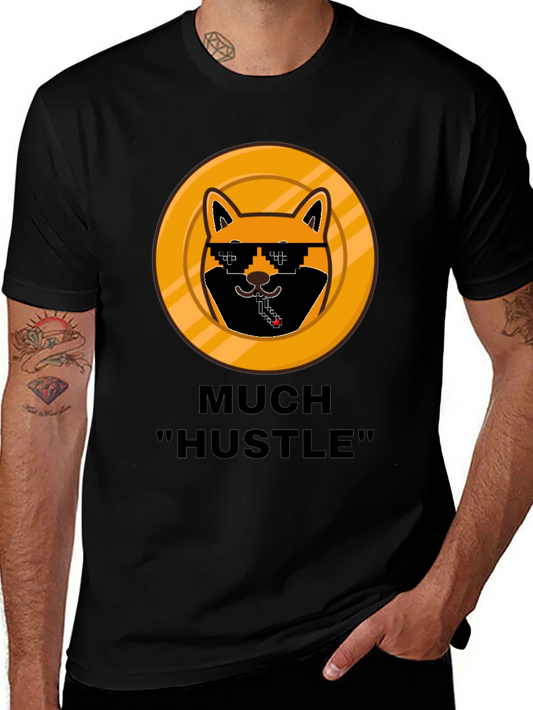 Much Hustle Shiba T-Shirt