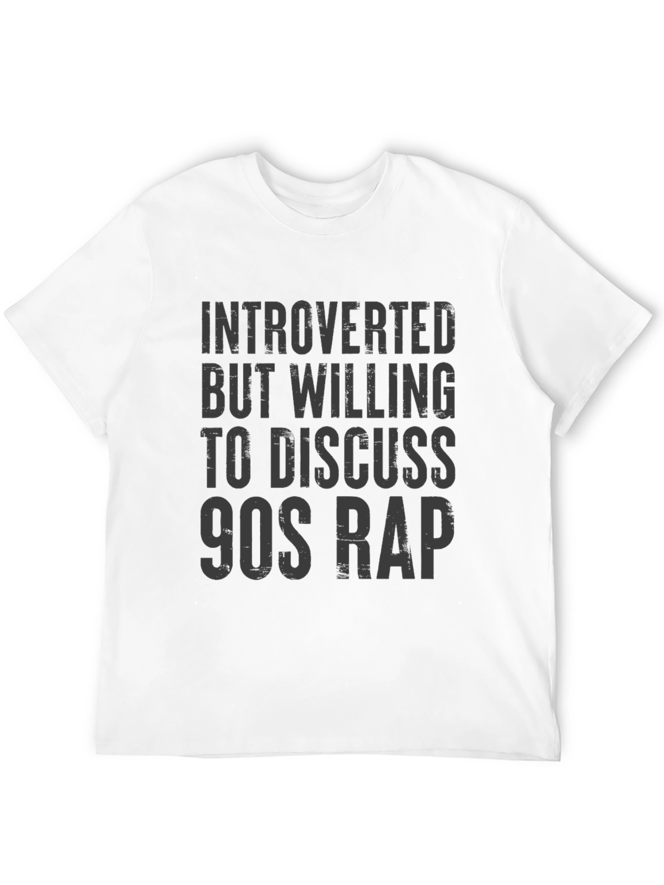 Introverted 90s Rap Graphic Tee