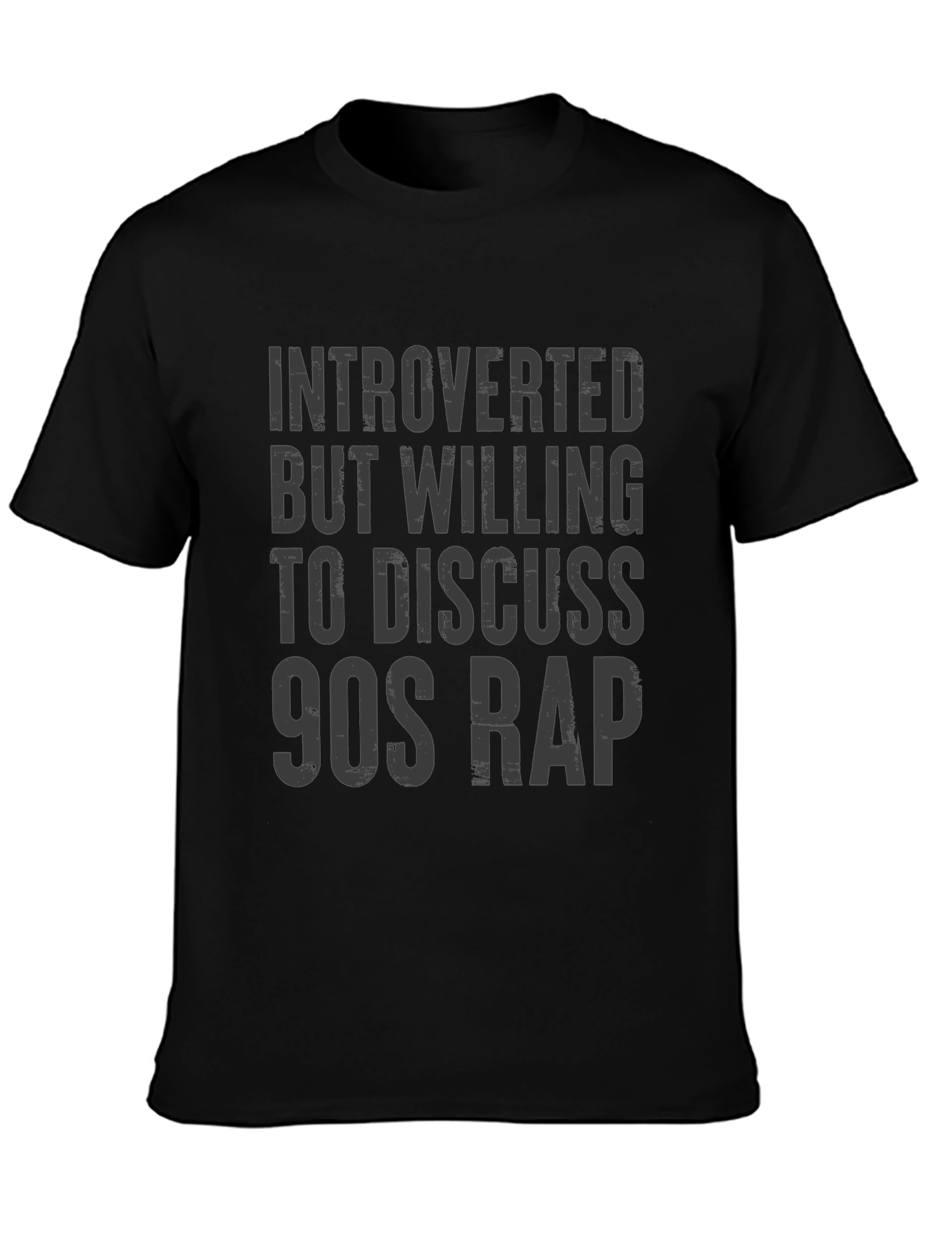 Introverted 90s Rap Graphic Tee