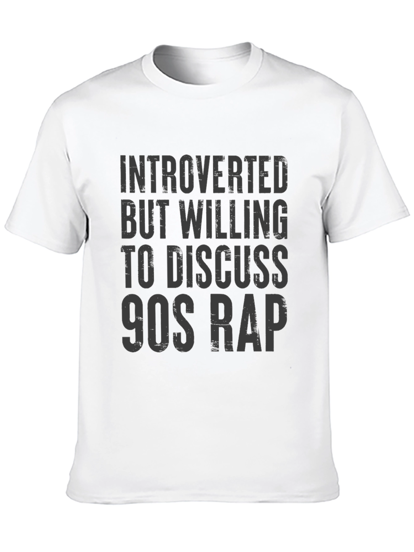 Introverted 90s Rap Graphic Tee