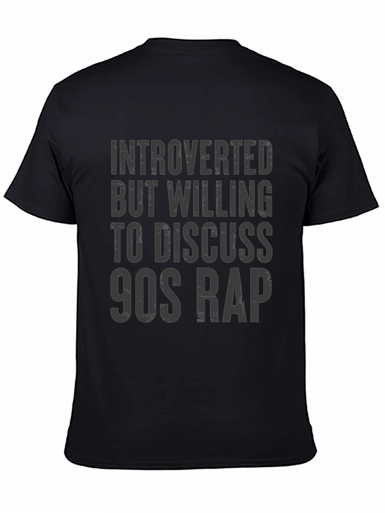 Introverted 90s Rap Graphic Tee