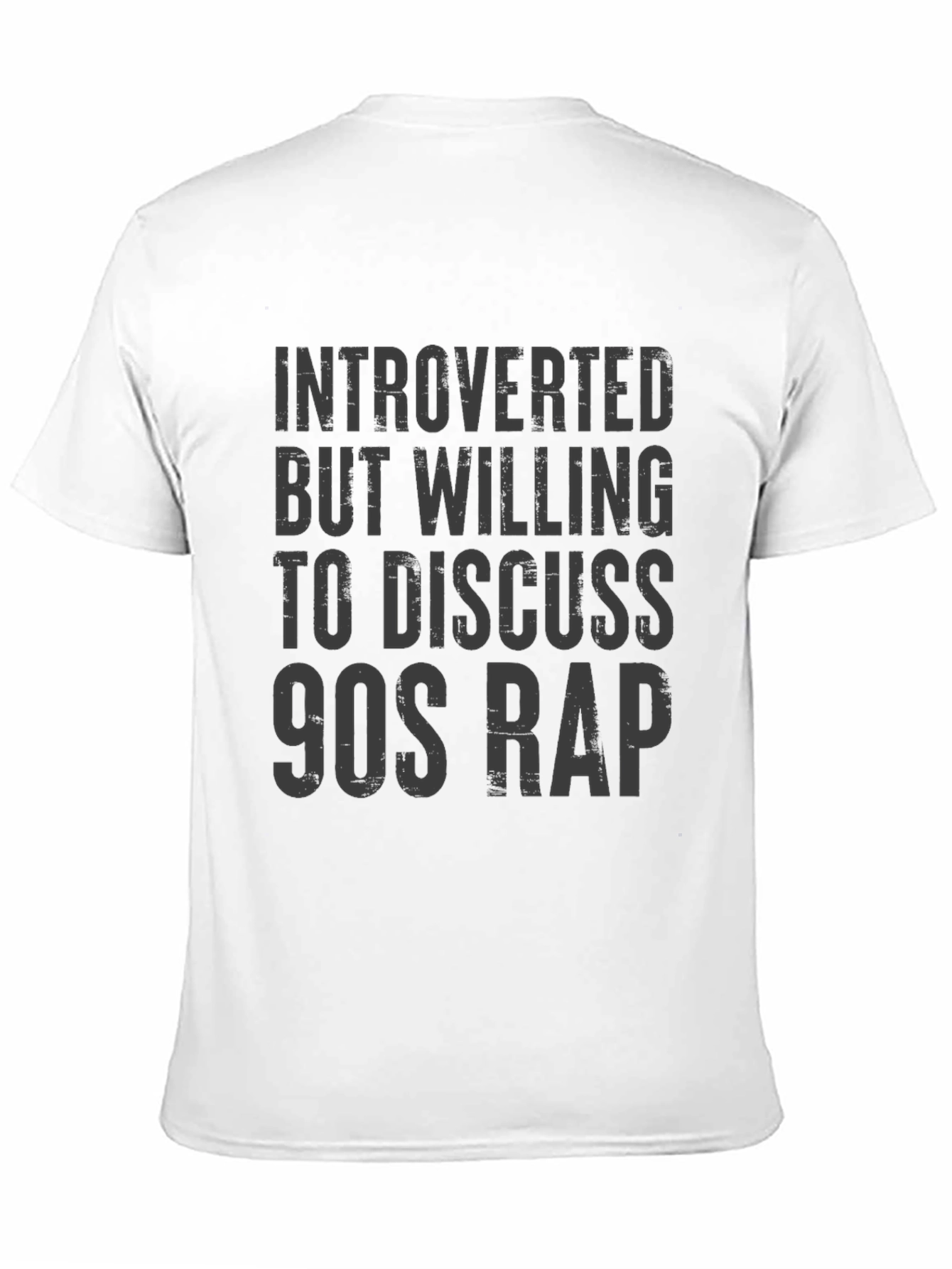Introverted 90s Rap Graphic Tee