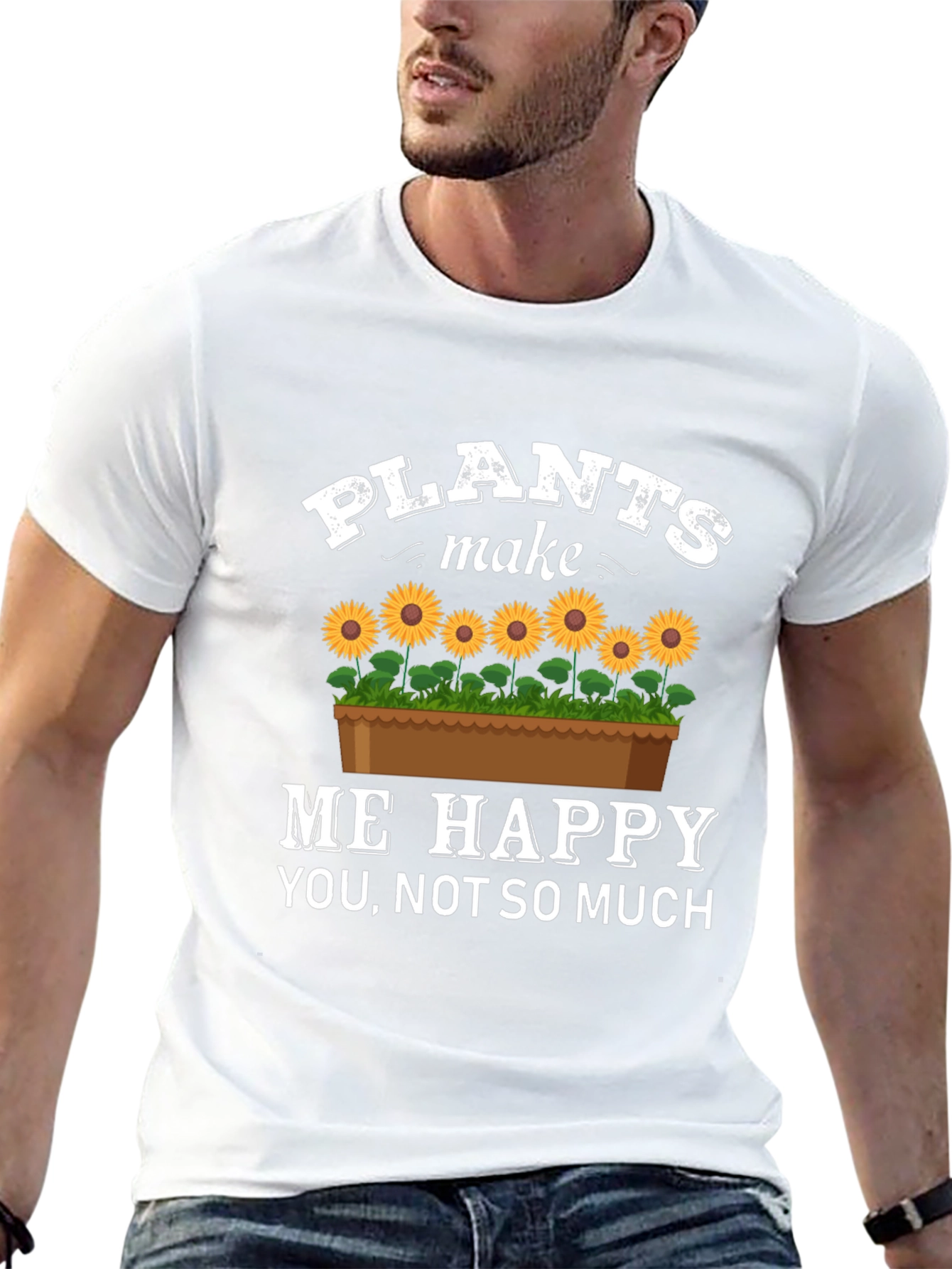 Plants Make Me Happy T-Shirt
