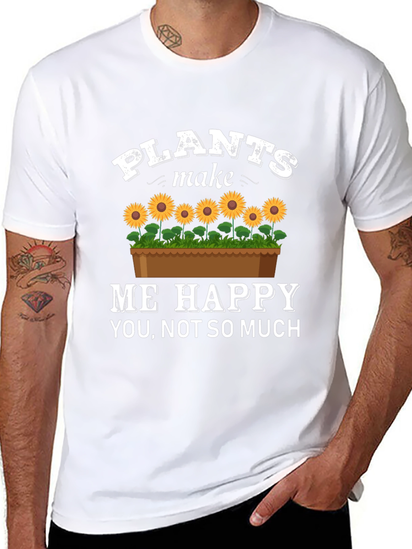 Plants Make Me Happy T-Shirt