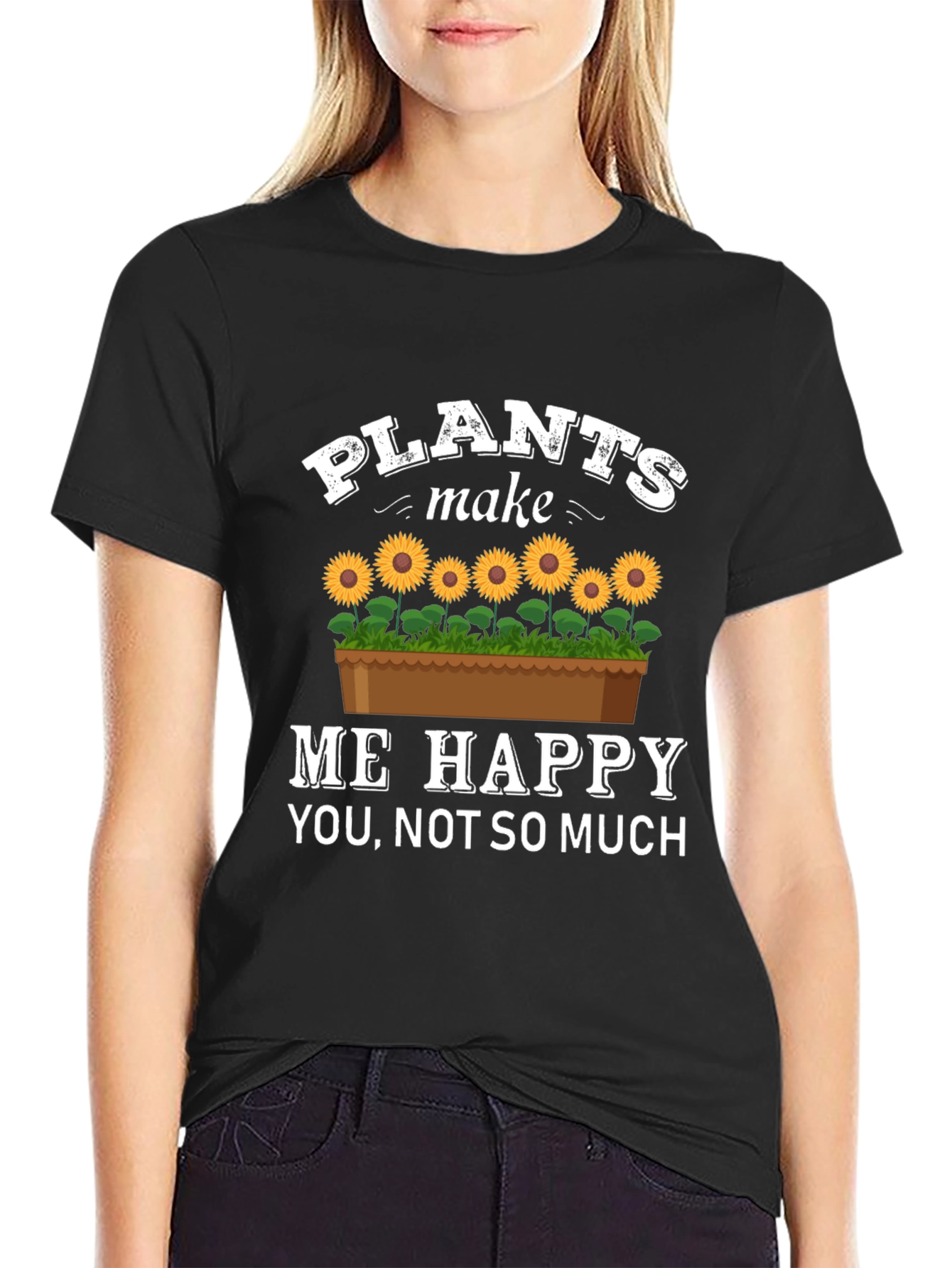 Plants Make Me Happy T-Shirt