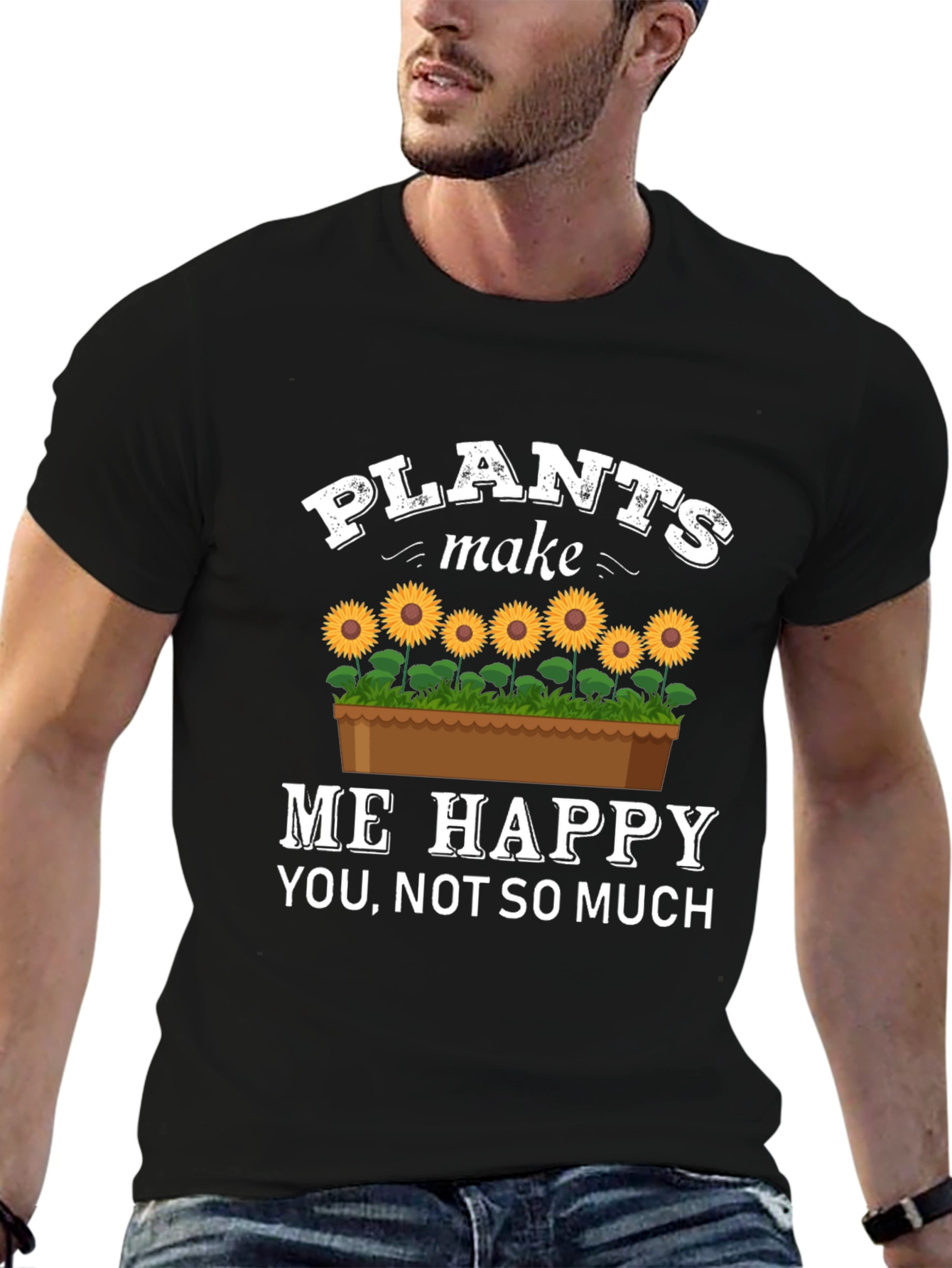 Plants Make Me Happy T-Shirt