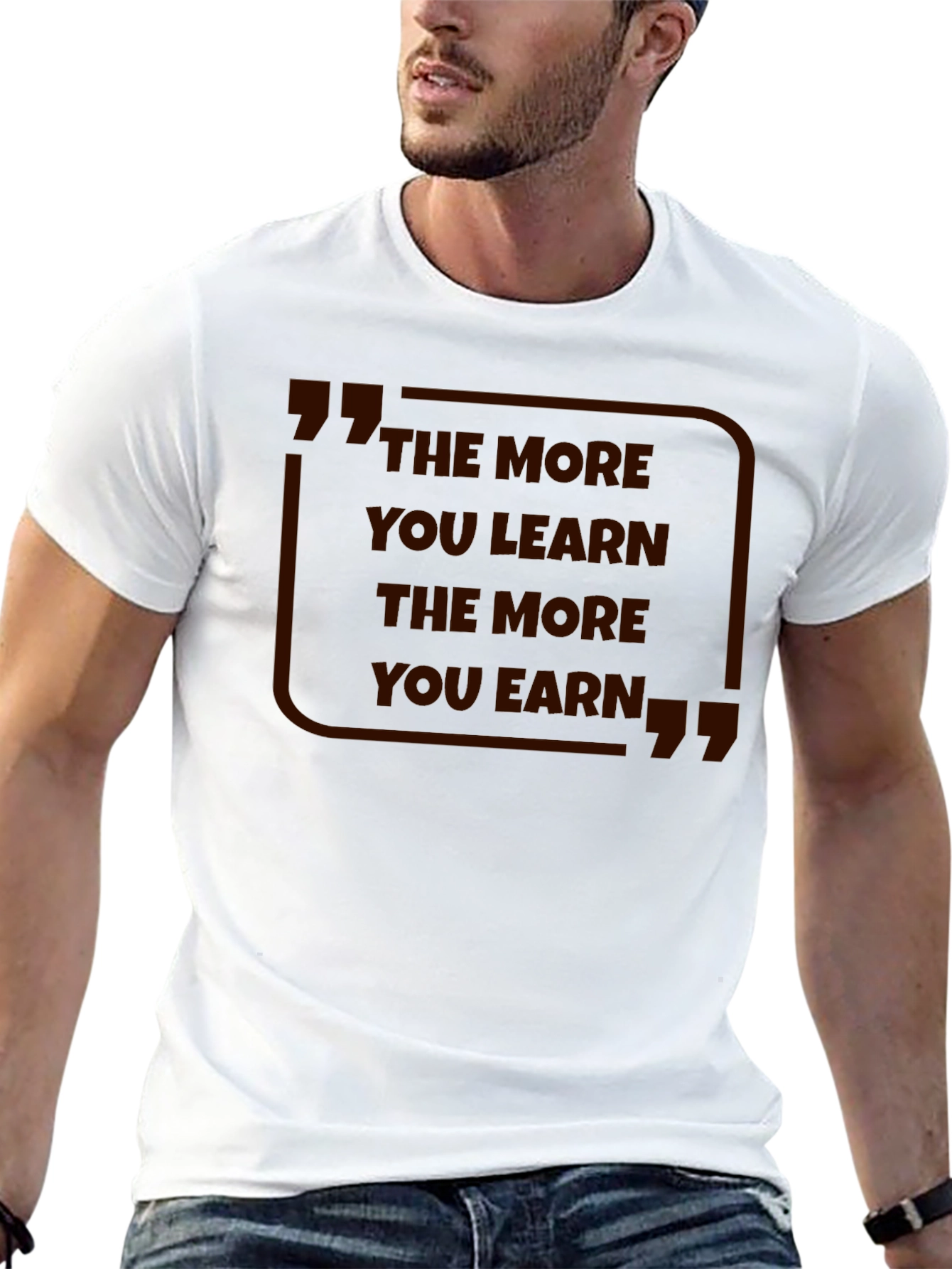 The More You Learn T-Shirt